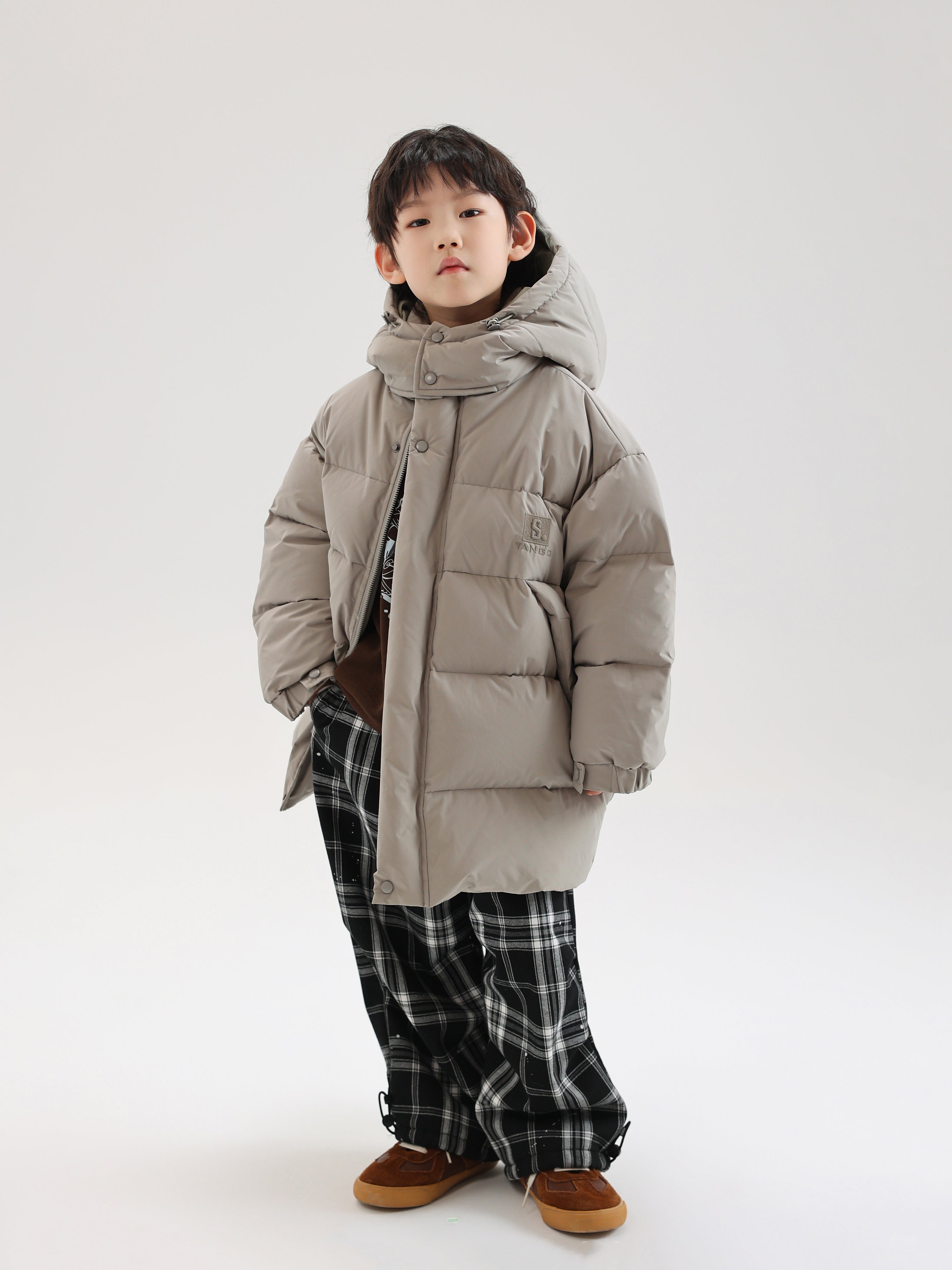 Basic Long Down Jacket - TANGC J6819