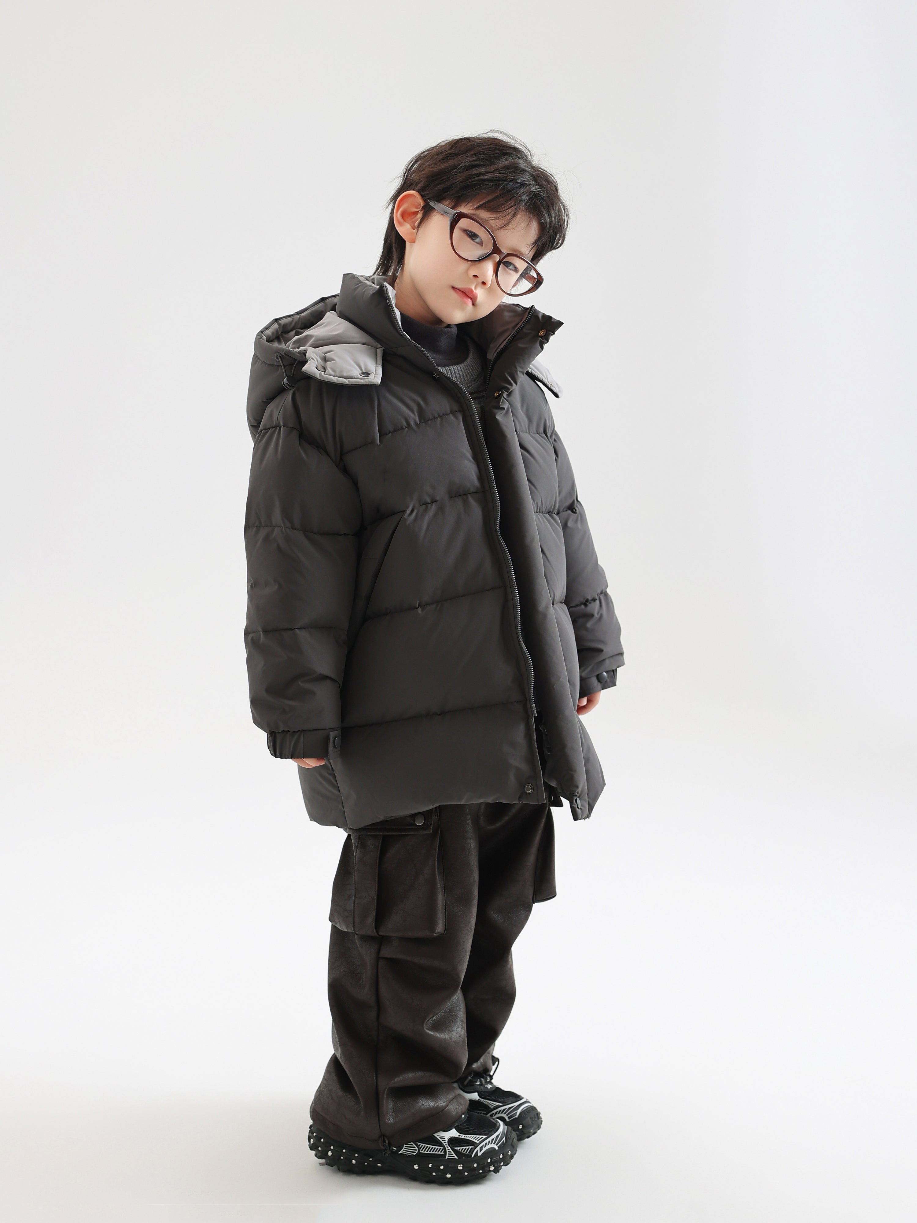 Basic Long Down Jacket - TANGC J6819