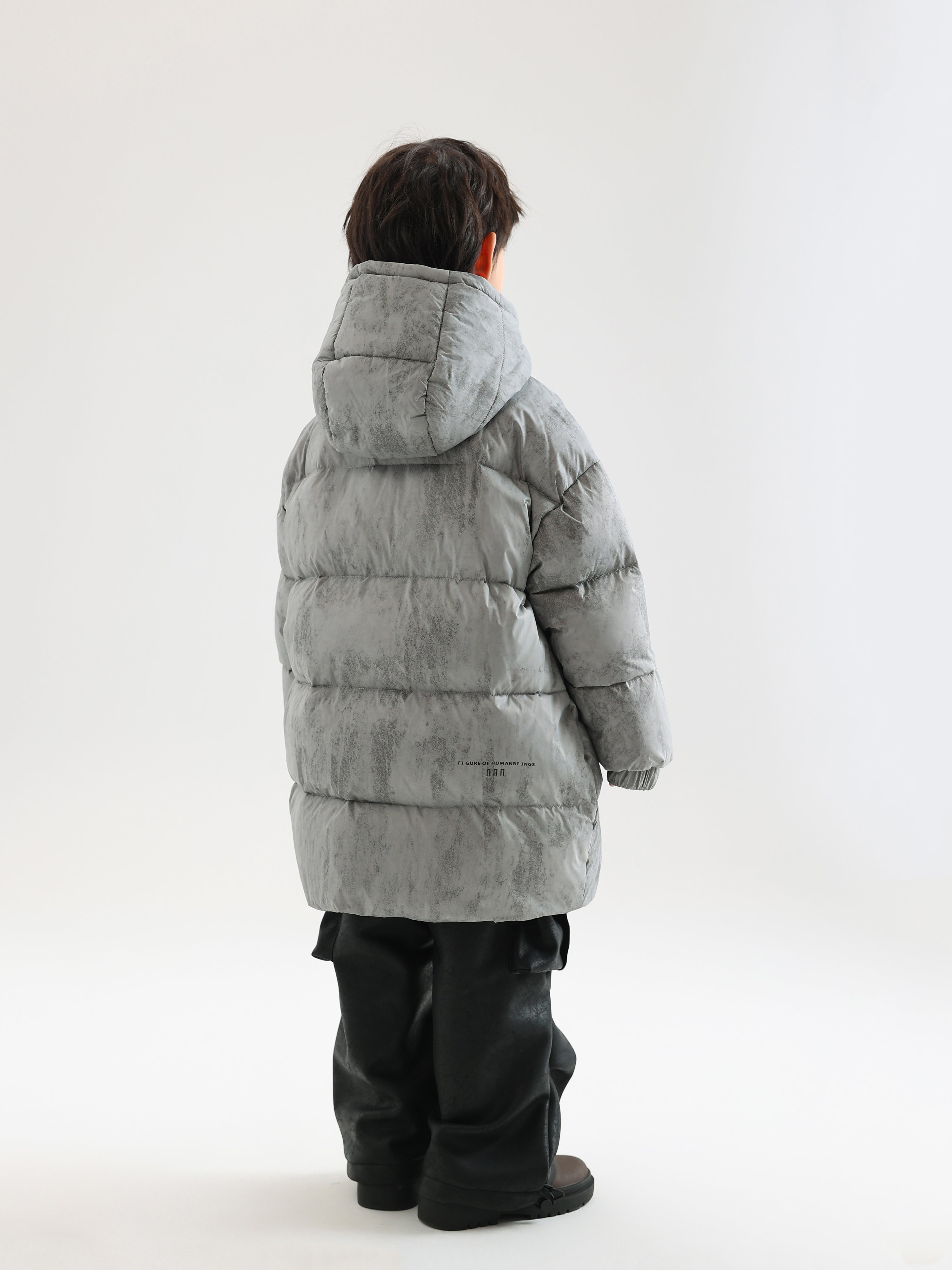 Long Down Jacket with 3 Protective Layers - TANGC J6826 (C)