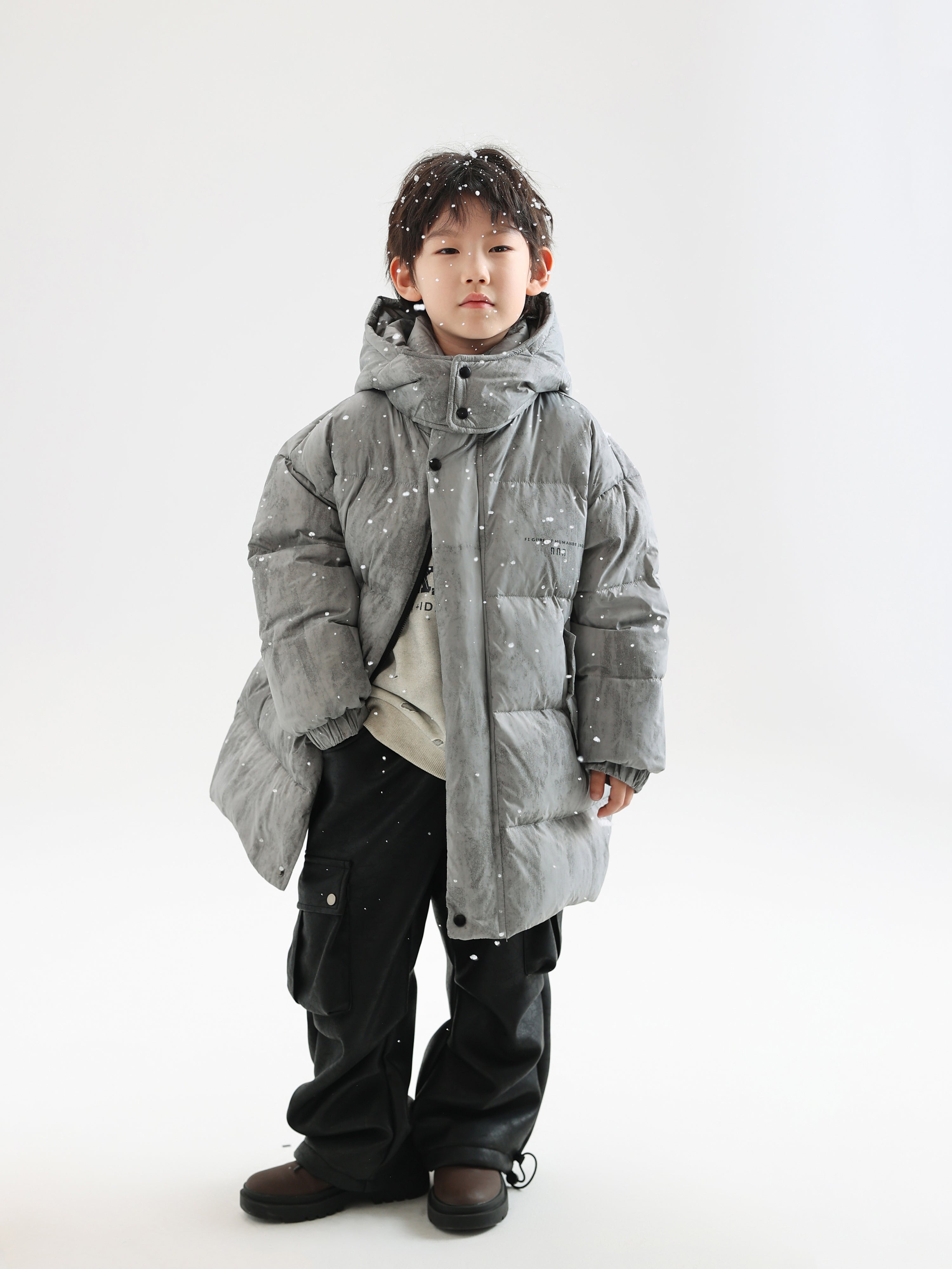 Long Down Jacket with 3 Protective Layers - TANGC J6826 (C)