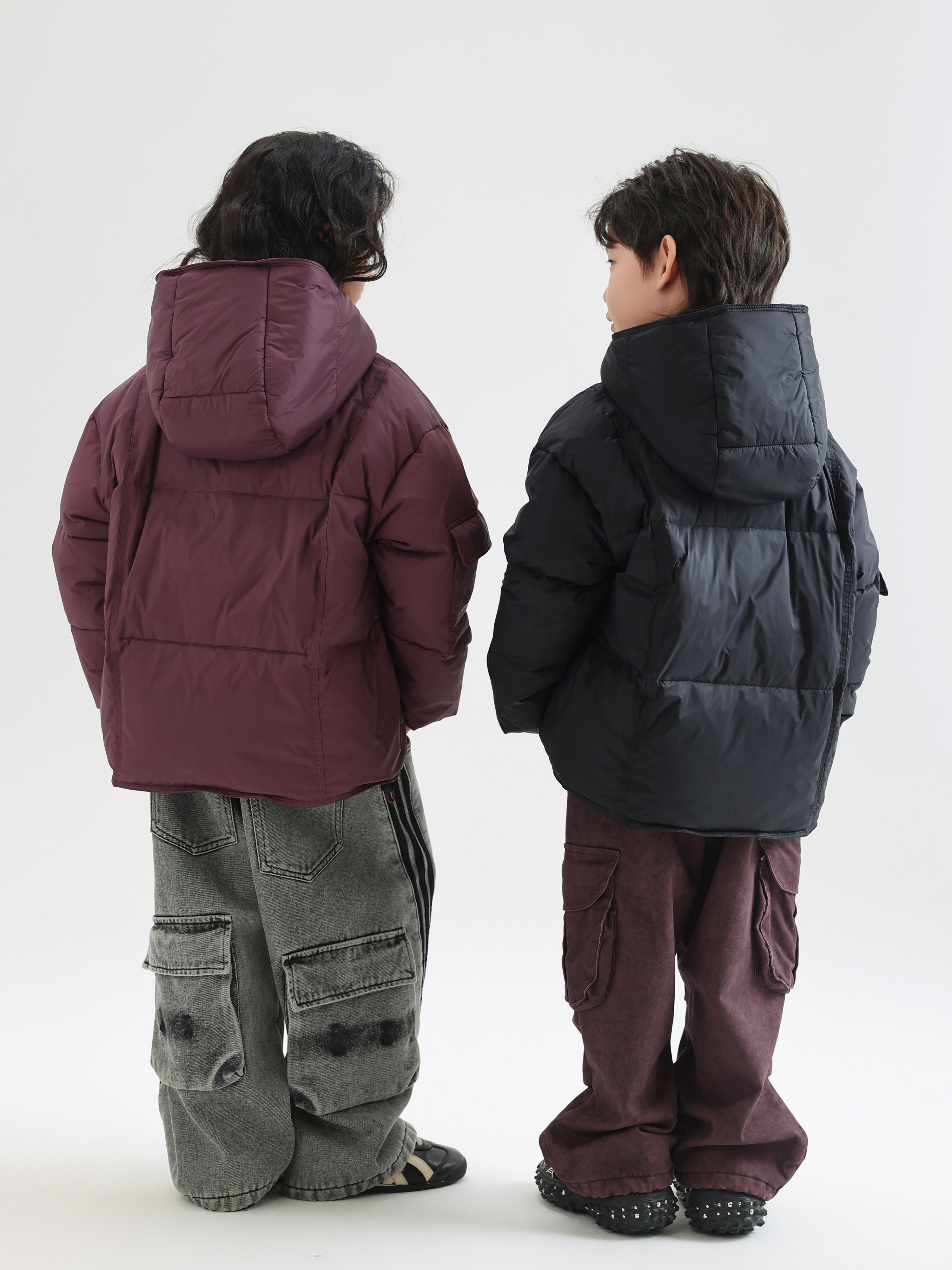 Korean Style Triple-Protection Down Jacket - TANGC J6809 (C)