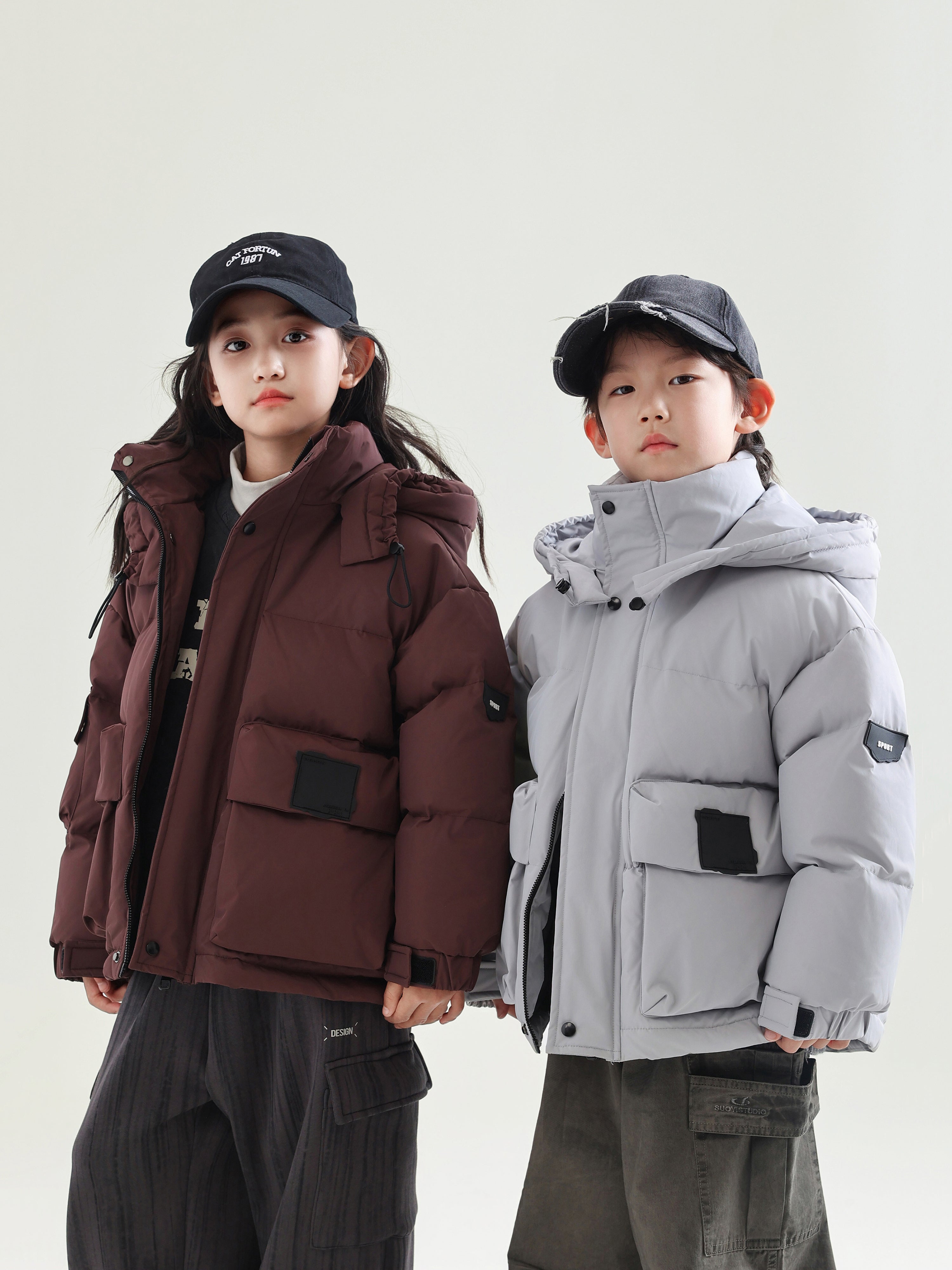 Sporty Cold-Resistant Down Jacket - TANGC J6812