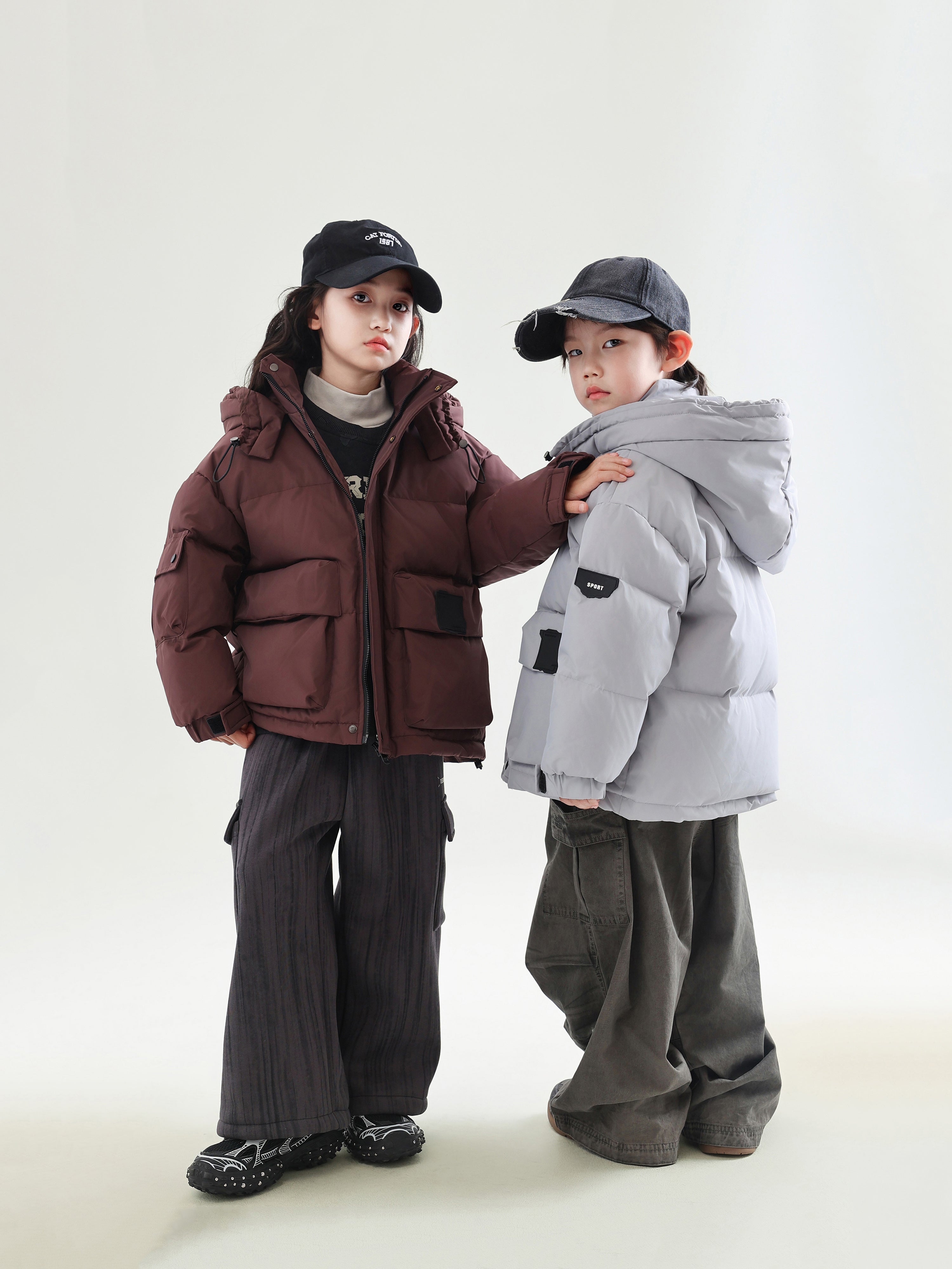 Sporty Cold-Resistant Down Jacket - TANGC J6812 (C)