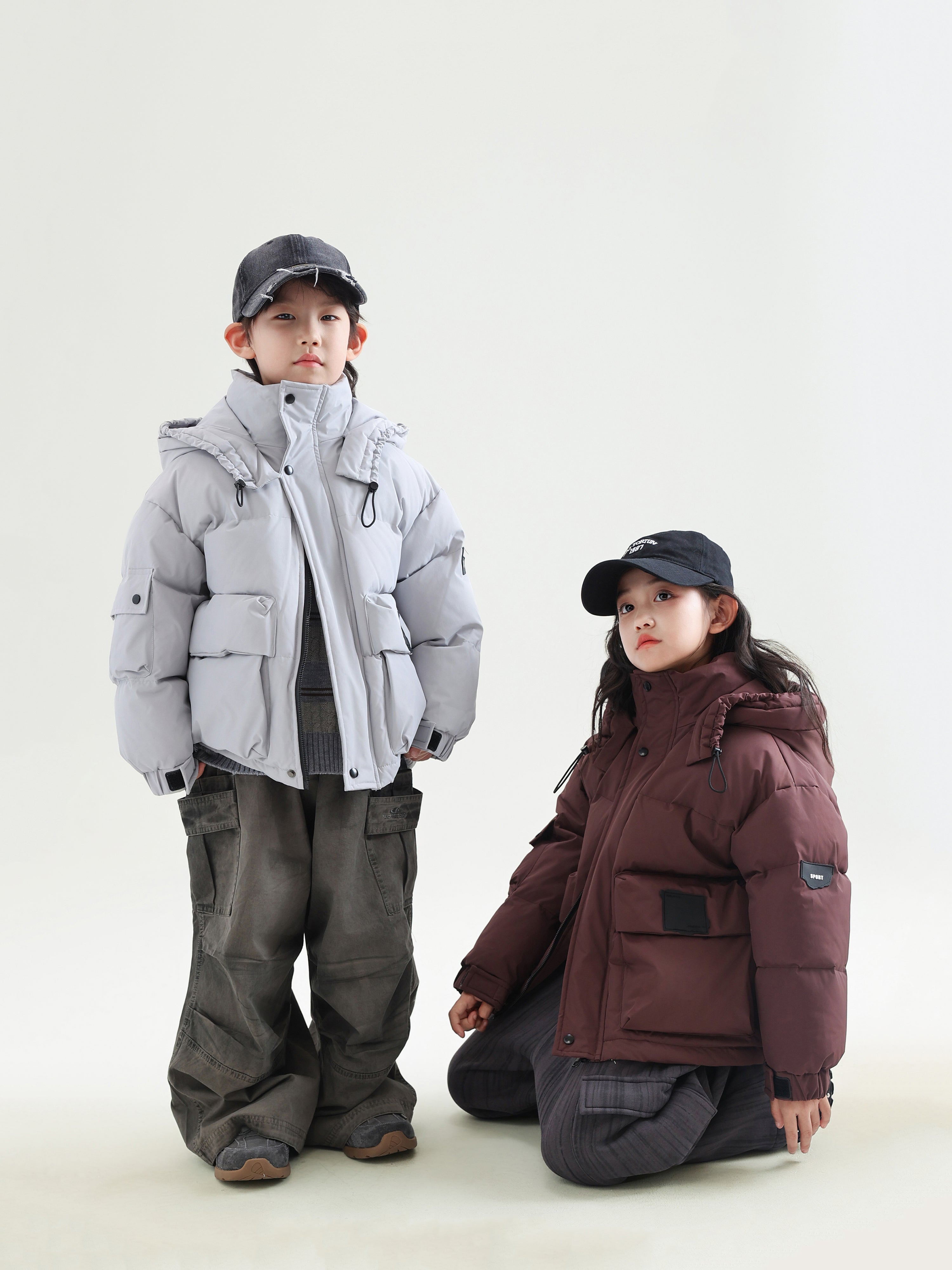 Sporty Cold-Resistant Down Jacket - TANGC J6812