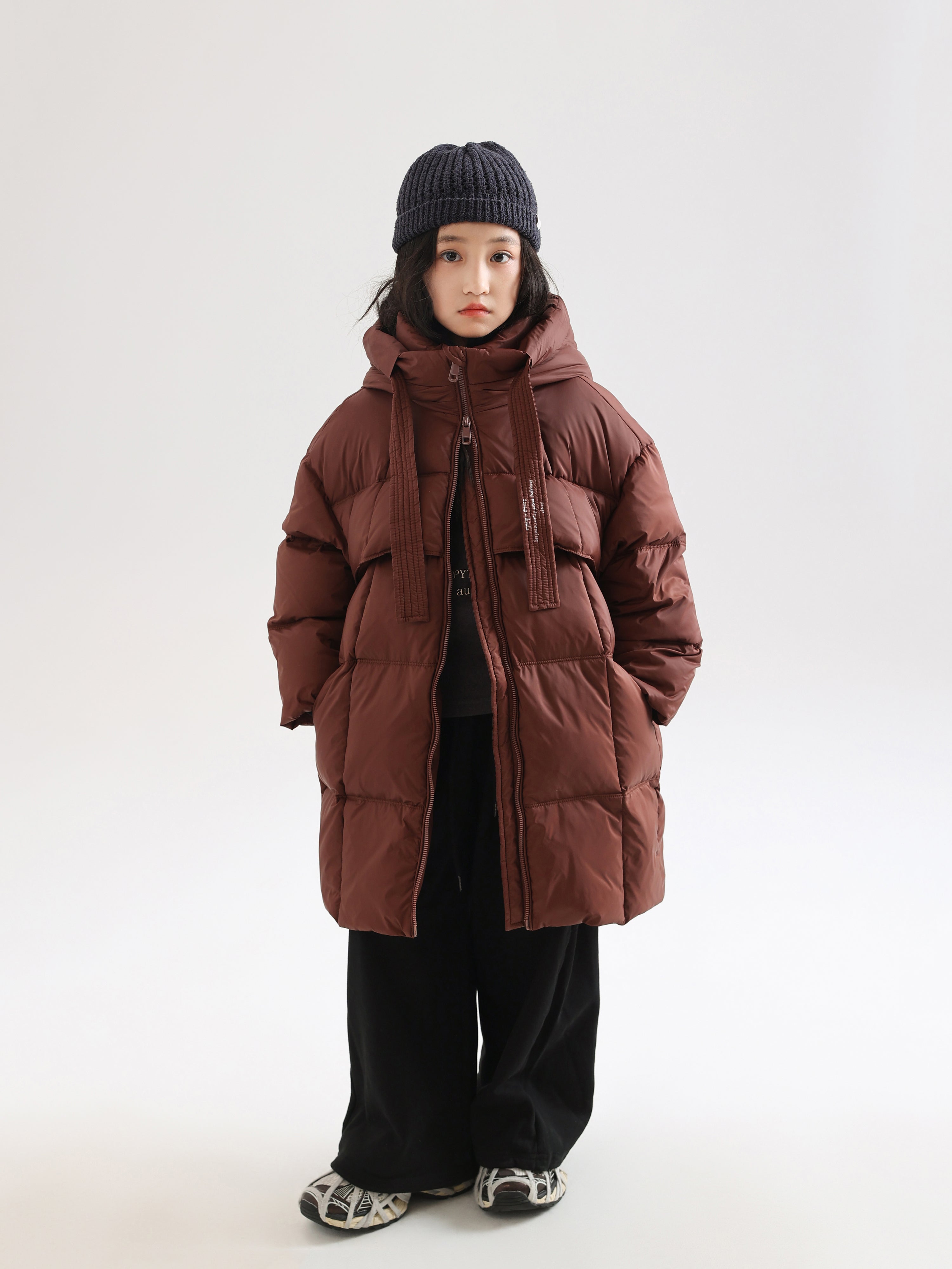 Unisex Long Down Jacket - TANGC J6833