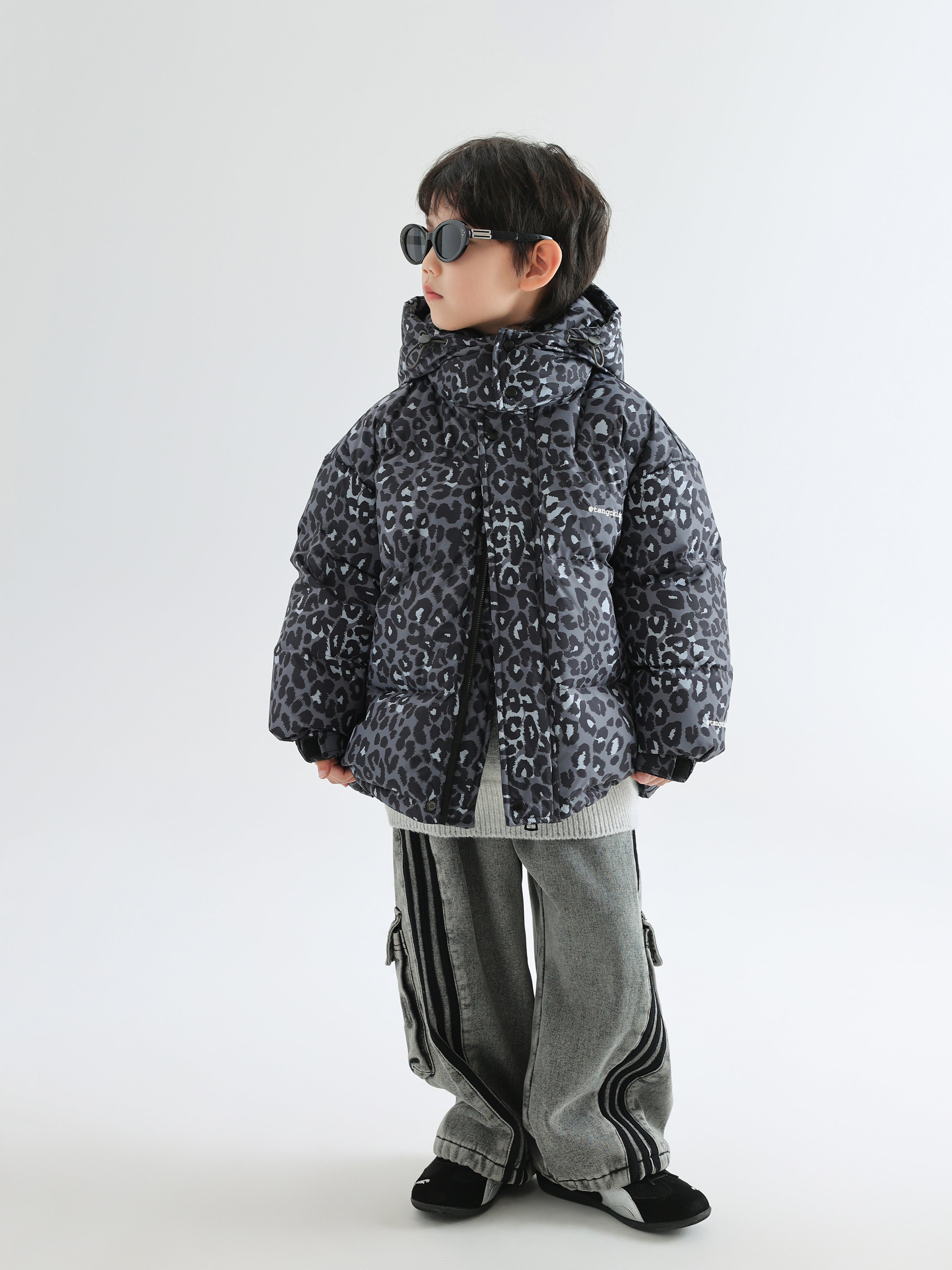 Leopard Print Down Jacket - TANGC J6843 (C)