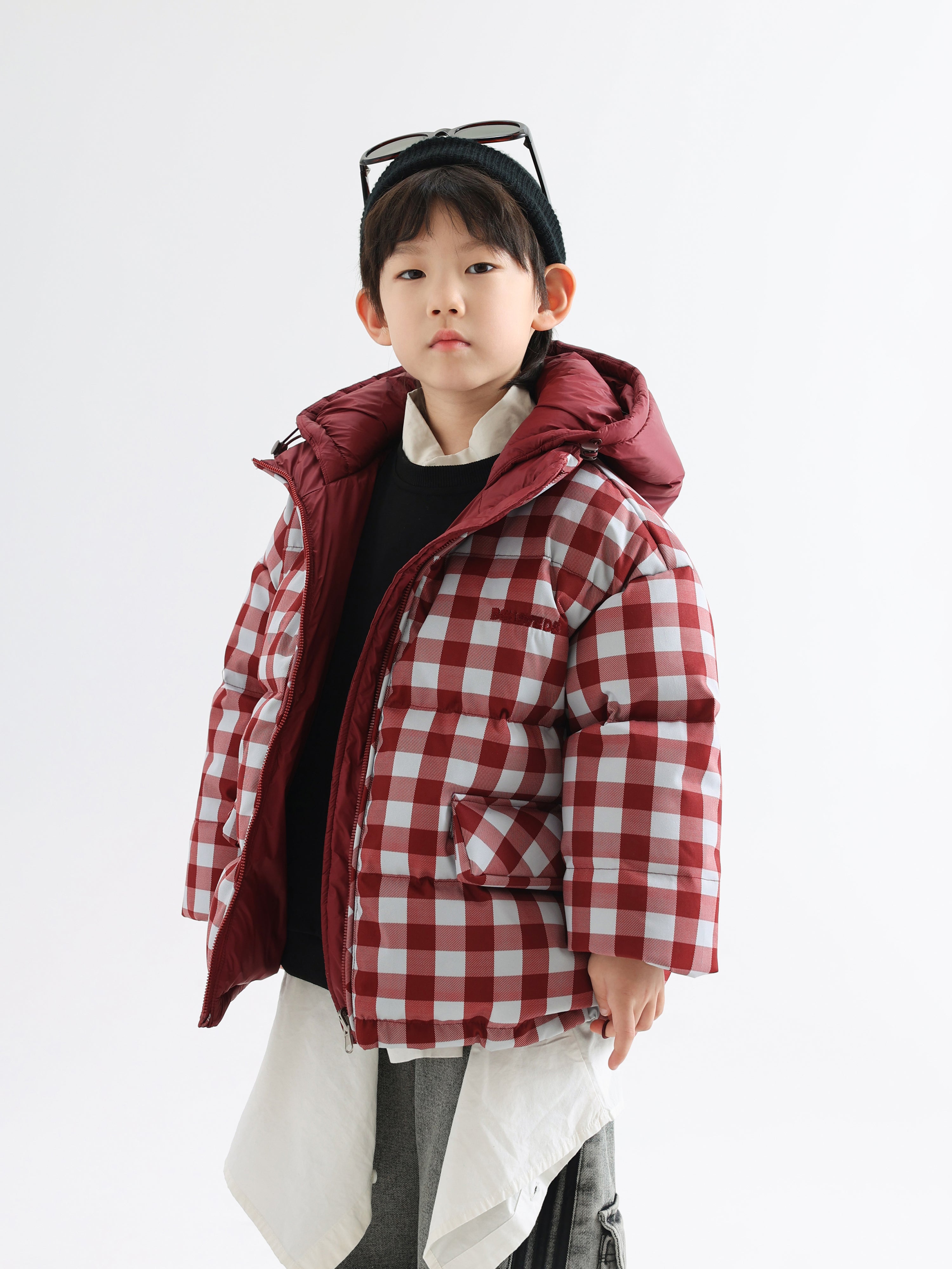 Seoul Winter Check Down Jacket - TANGC J6844 (C)