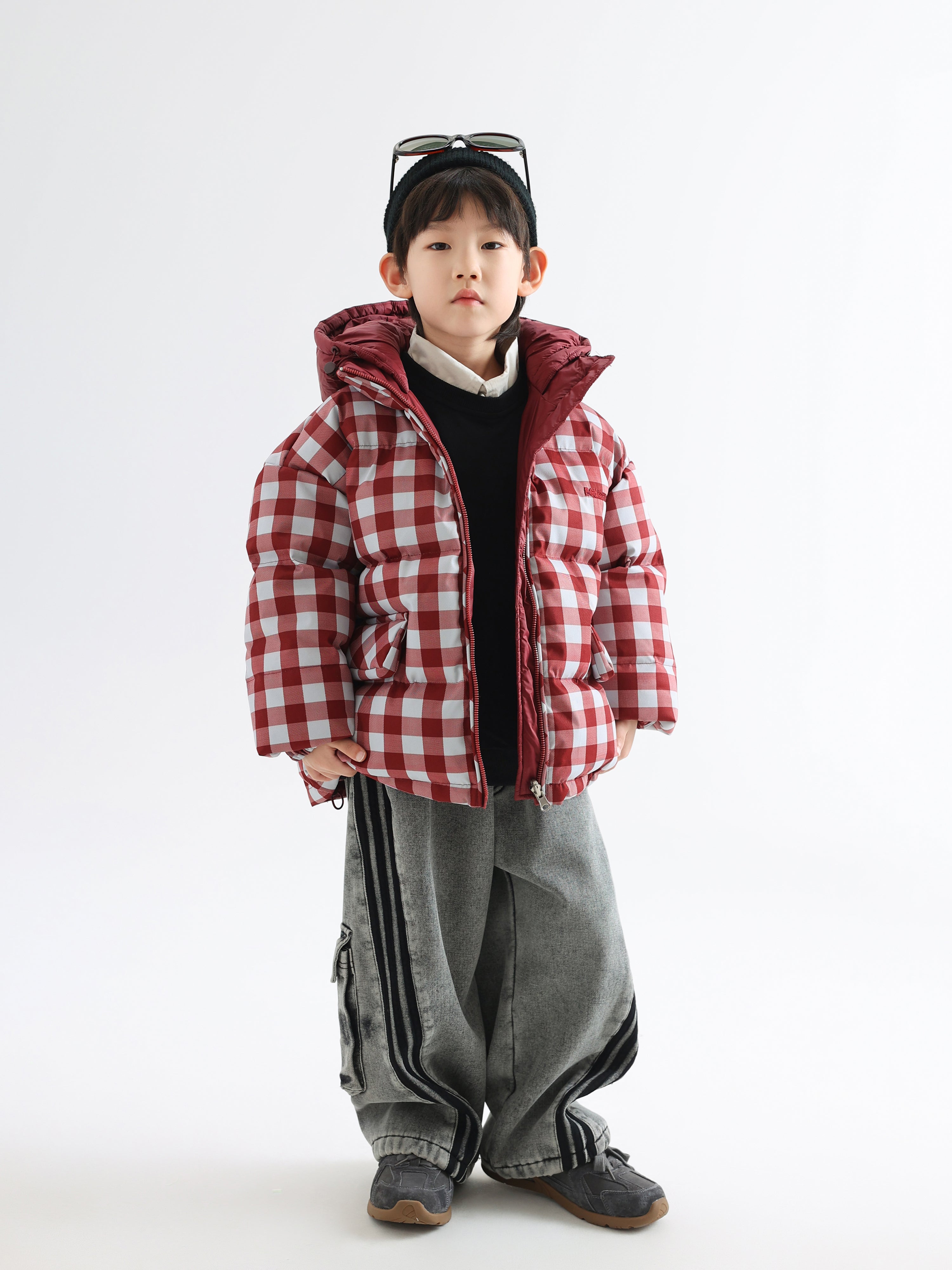 Seoul Winter Check Down Jacket - TANGC J6844 (C)