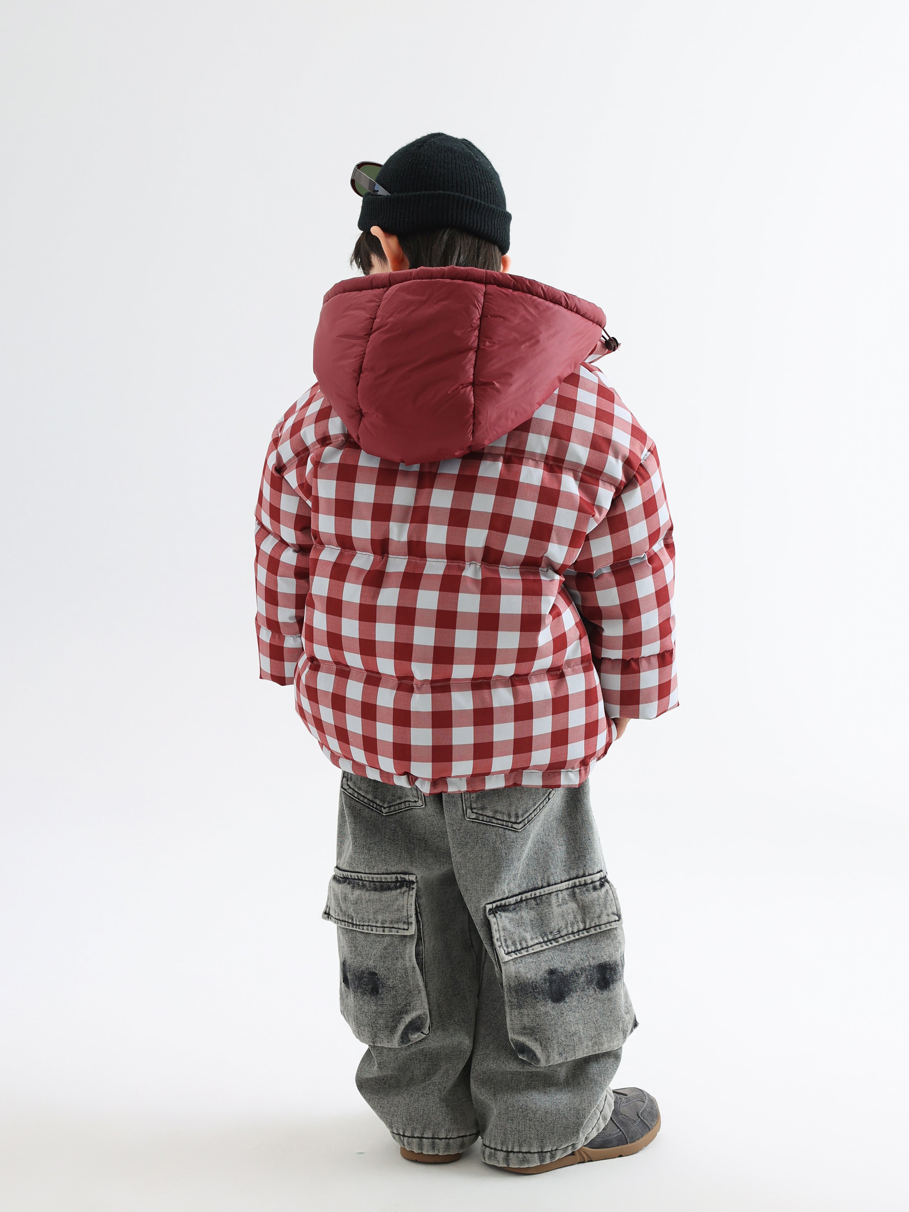 Seoul Winter Check Down Jacket - TANGC J6844 (C)