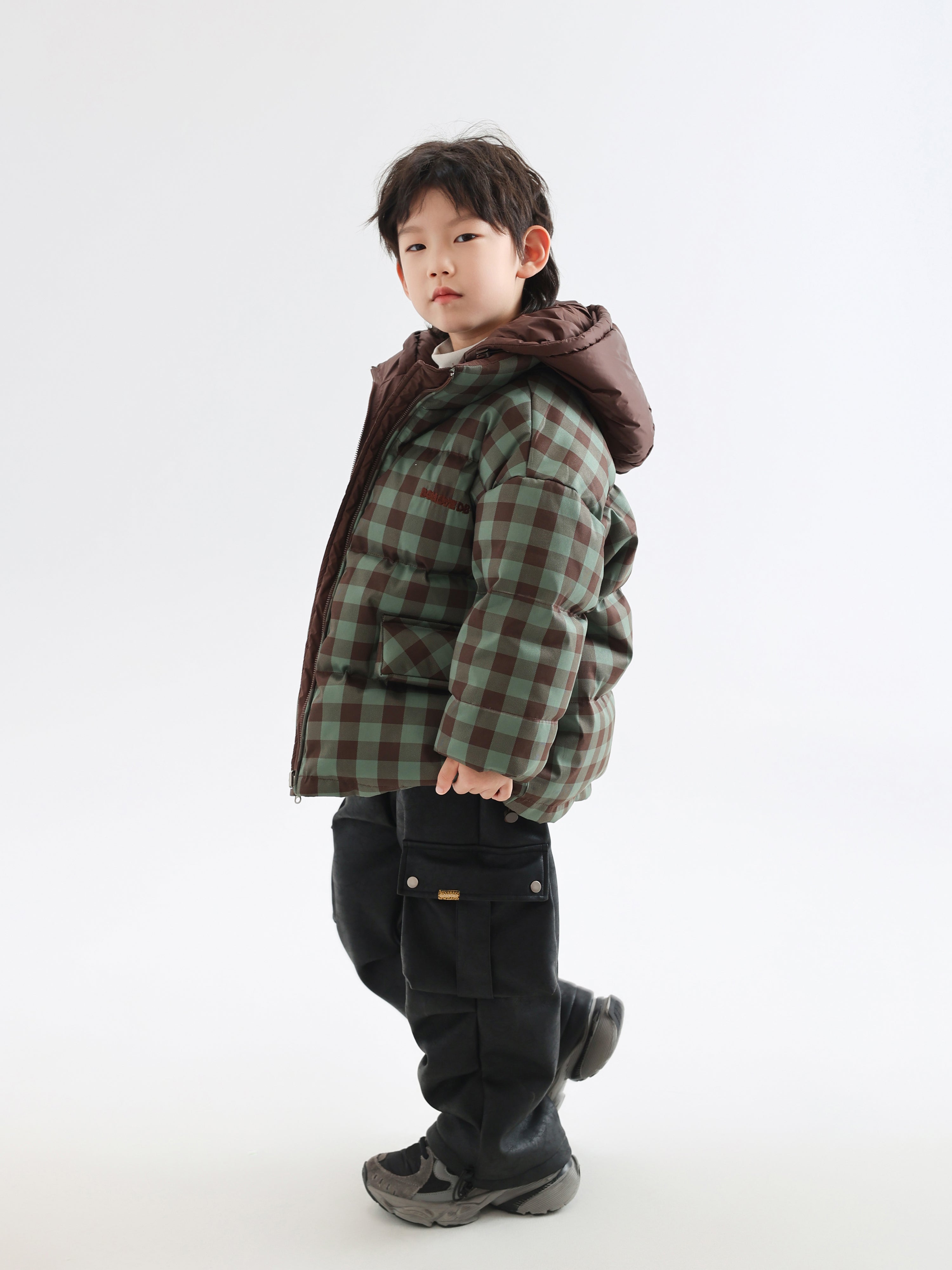 Seoul Winter Check Down Jacket - TANGC J6844 (C)