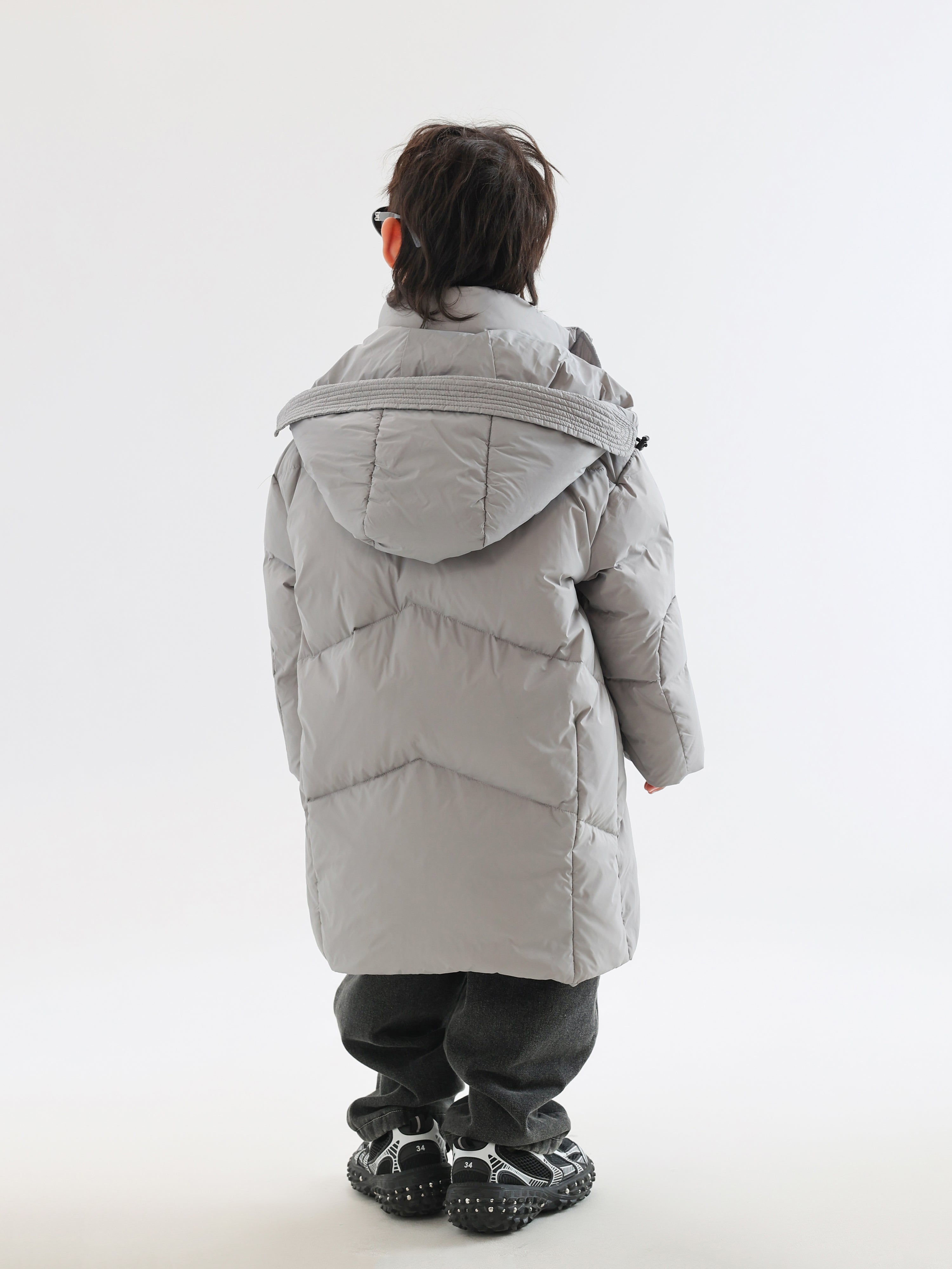 Long Down Jacket with 3 Protective Layers - TANGC J6805