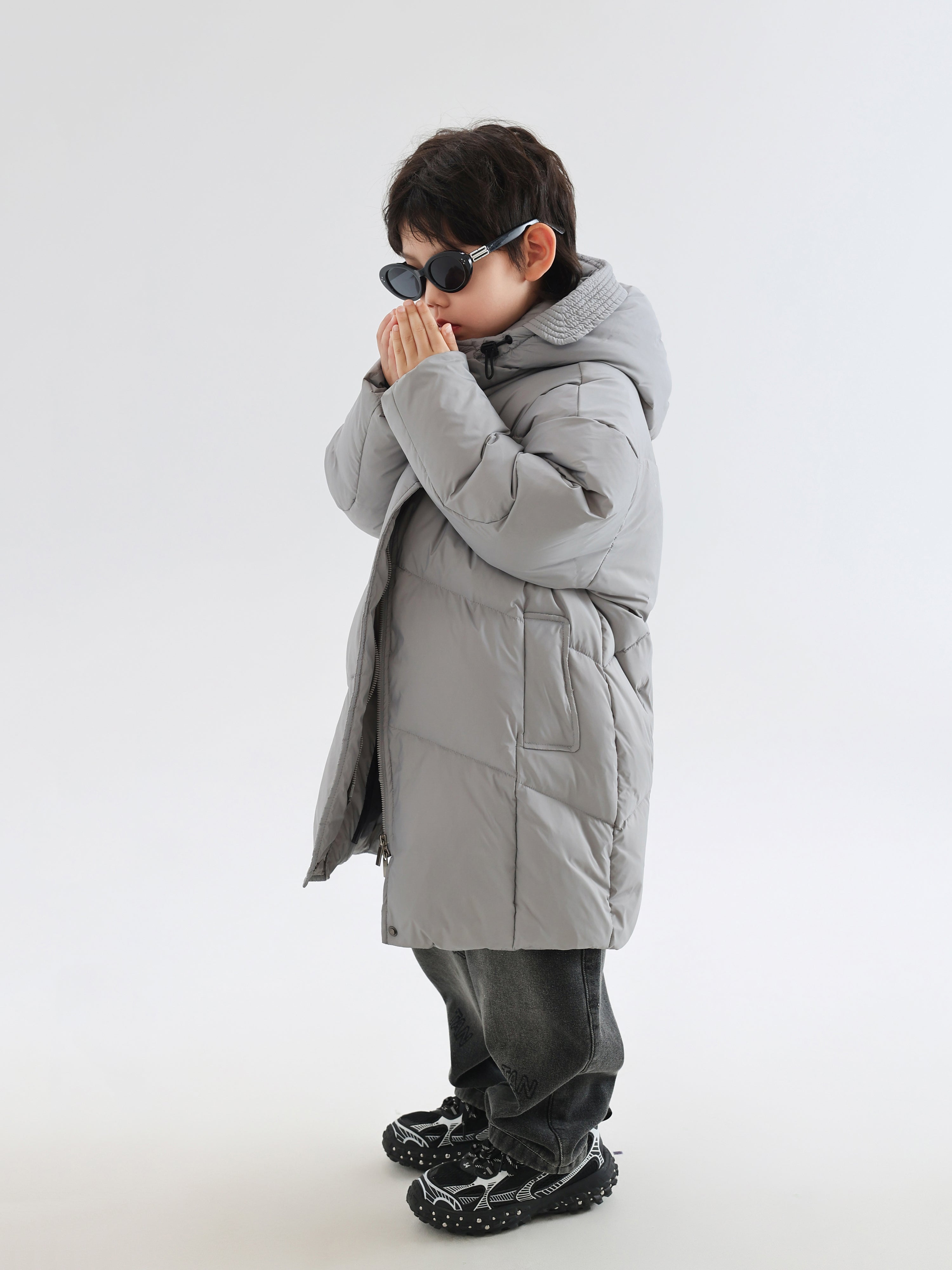 Long Down Jacket with 3 Protective Layers - TANGC J6805