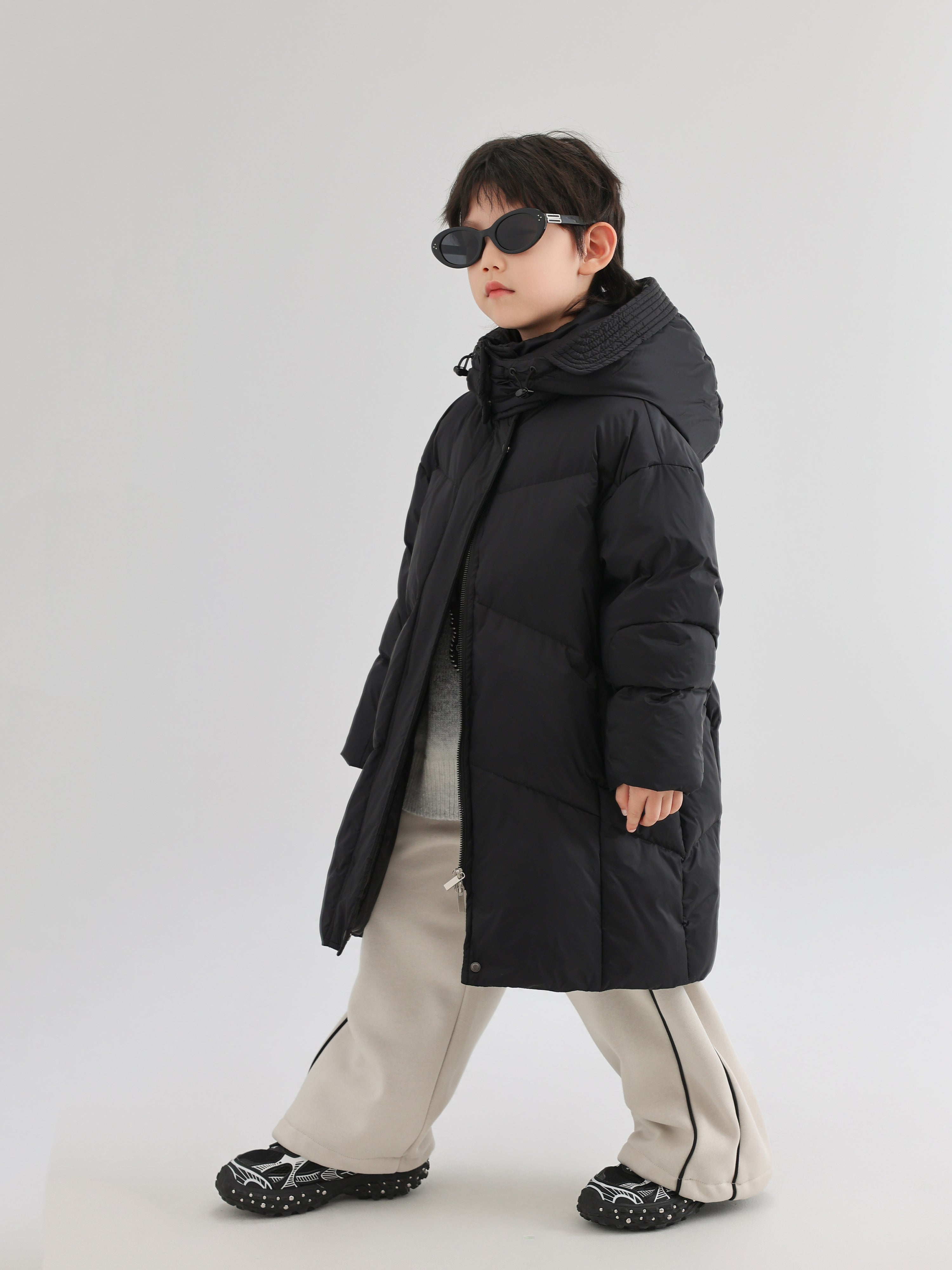 Long Down Jacket with 3 Protective Layers - TANGC J6805