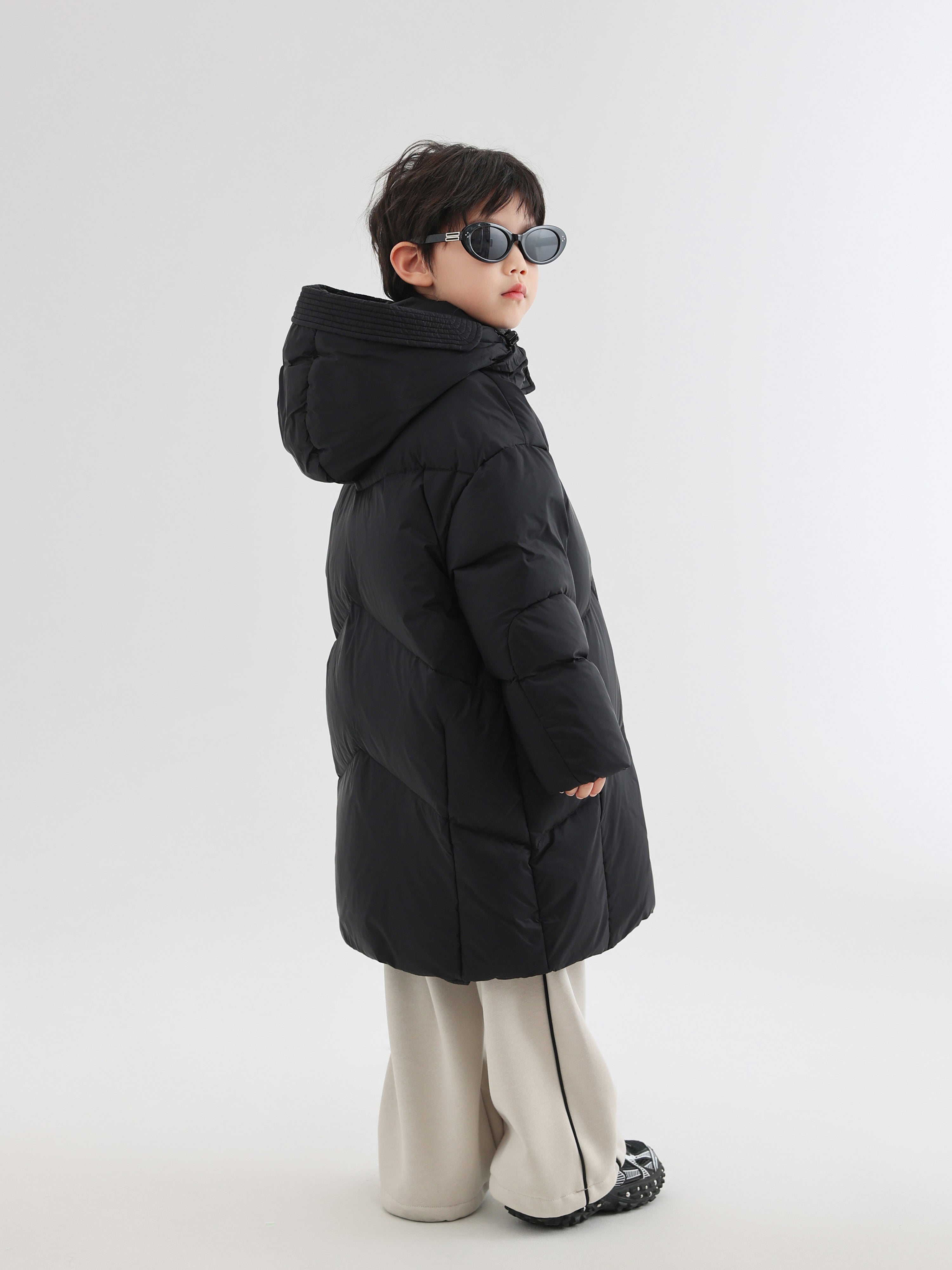 Long Down Jacket with 3 Protective Layers - TANGC J6805