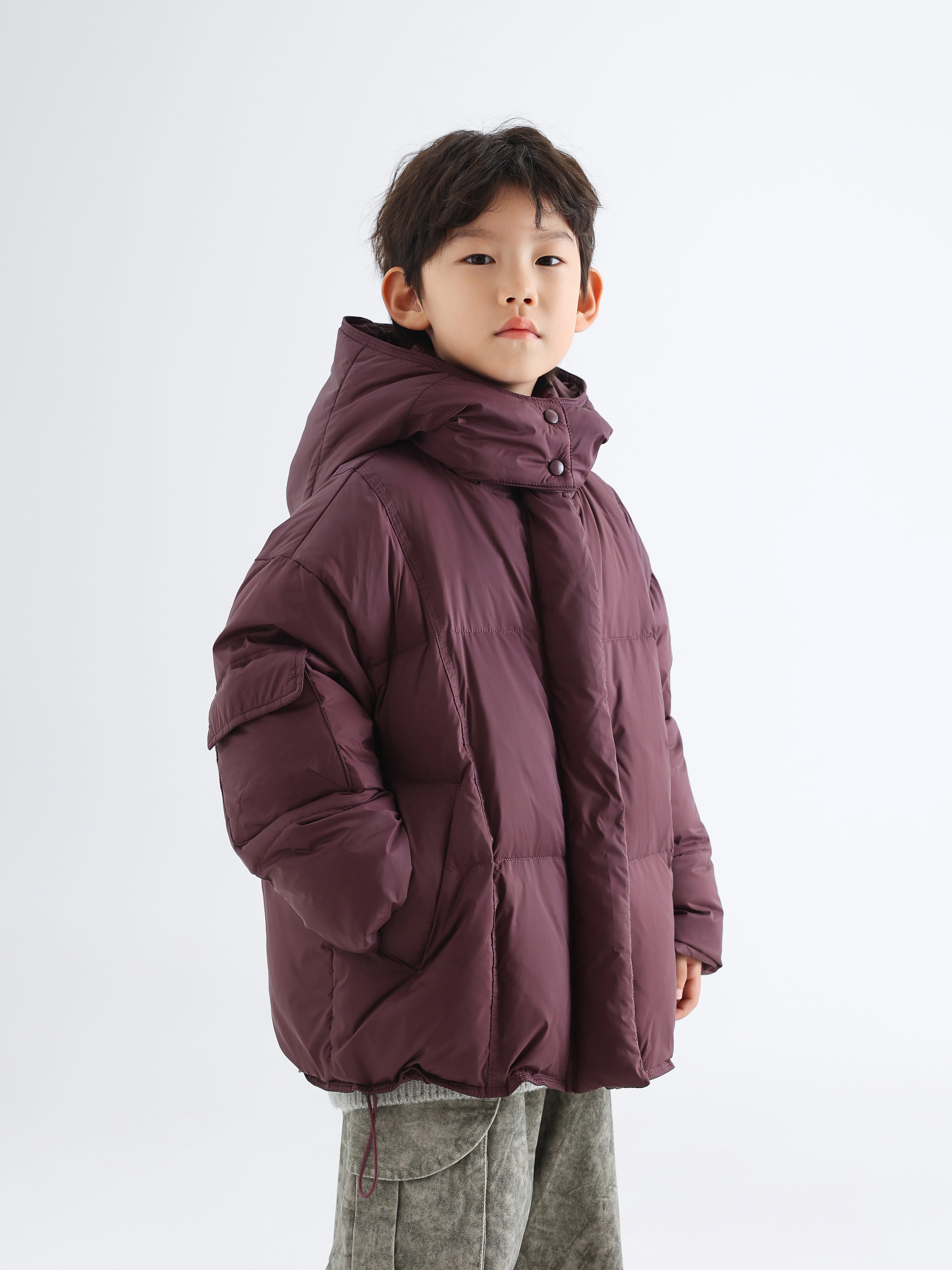 Korean Style Triple-Protection Down Jacket - TANGC J6809 (C)