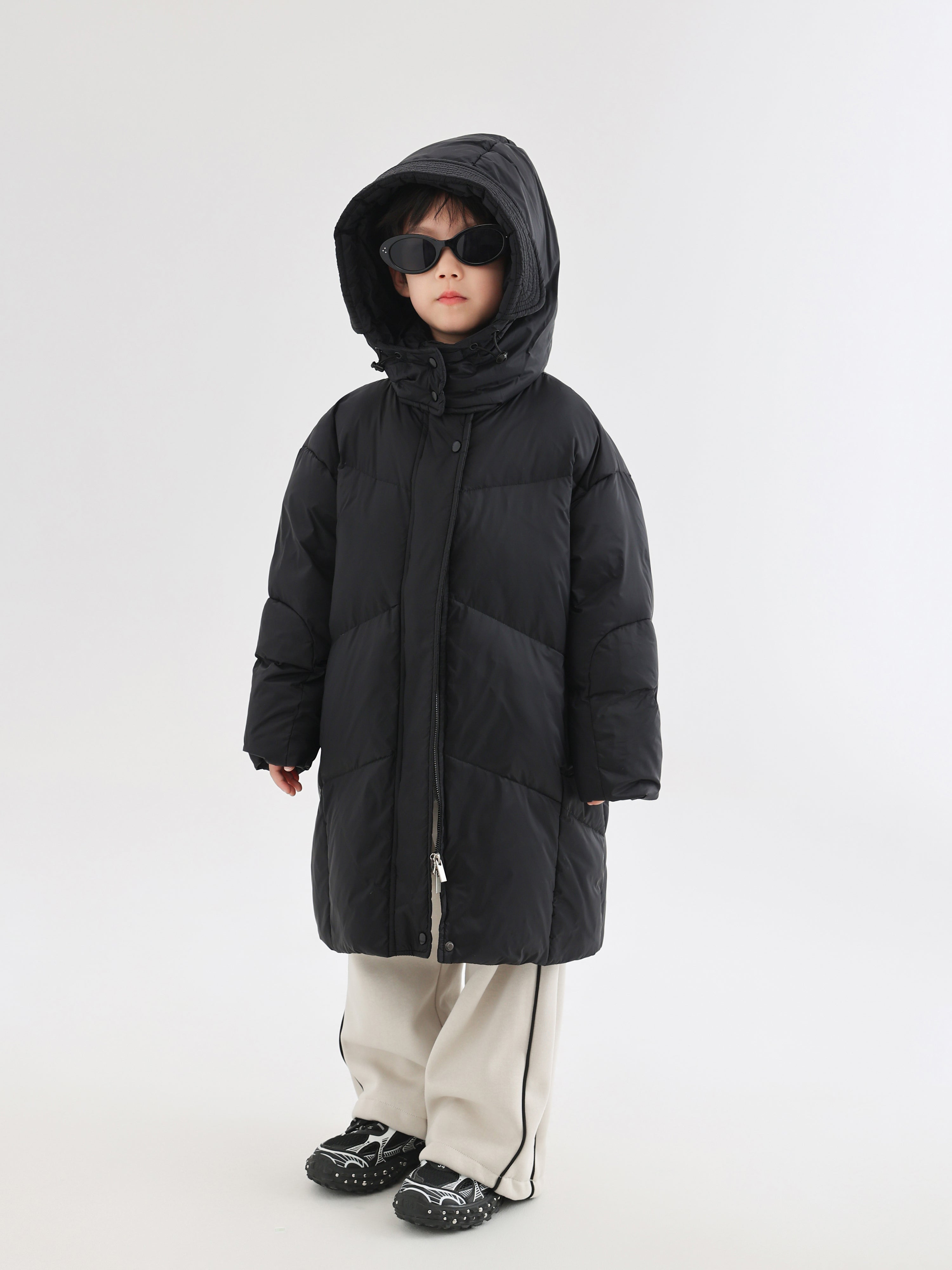 Long Down Jacket with 3 Protective Layers - TANGC J6805