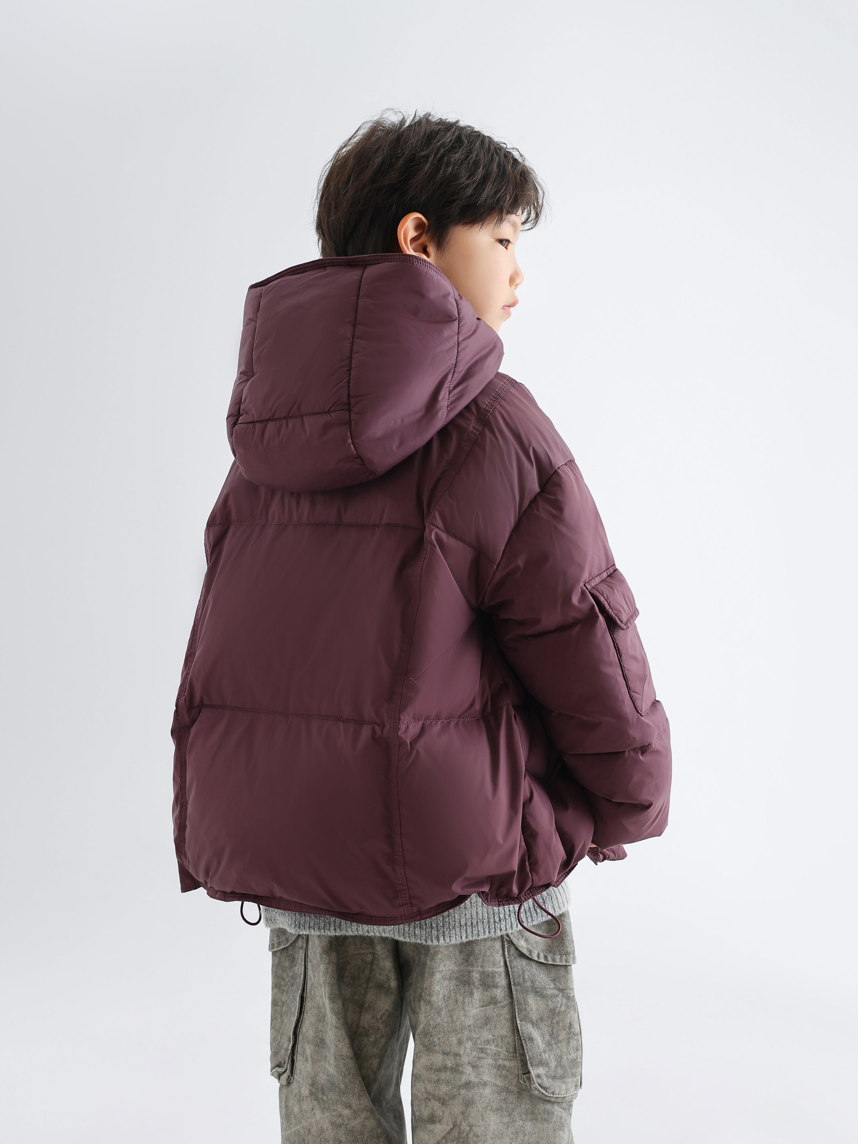 Korean Style Triple-Protection Down Jacket - TANGC J6809 (C)