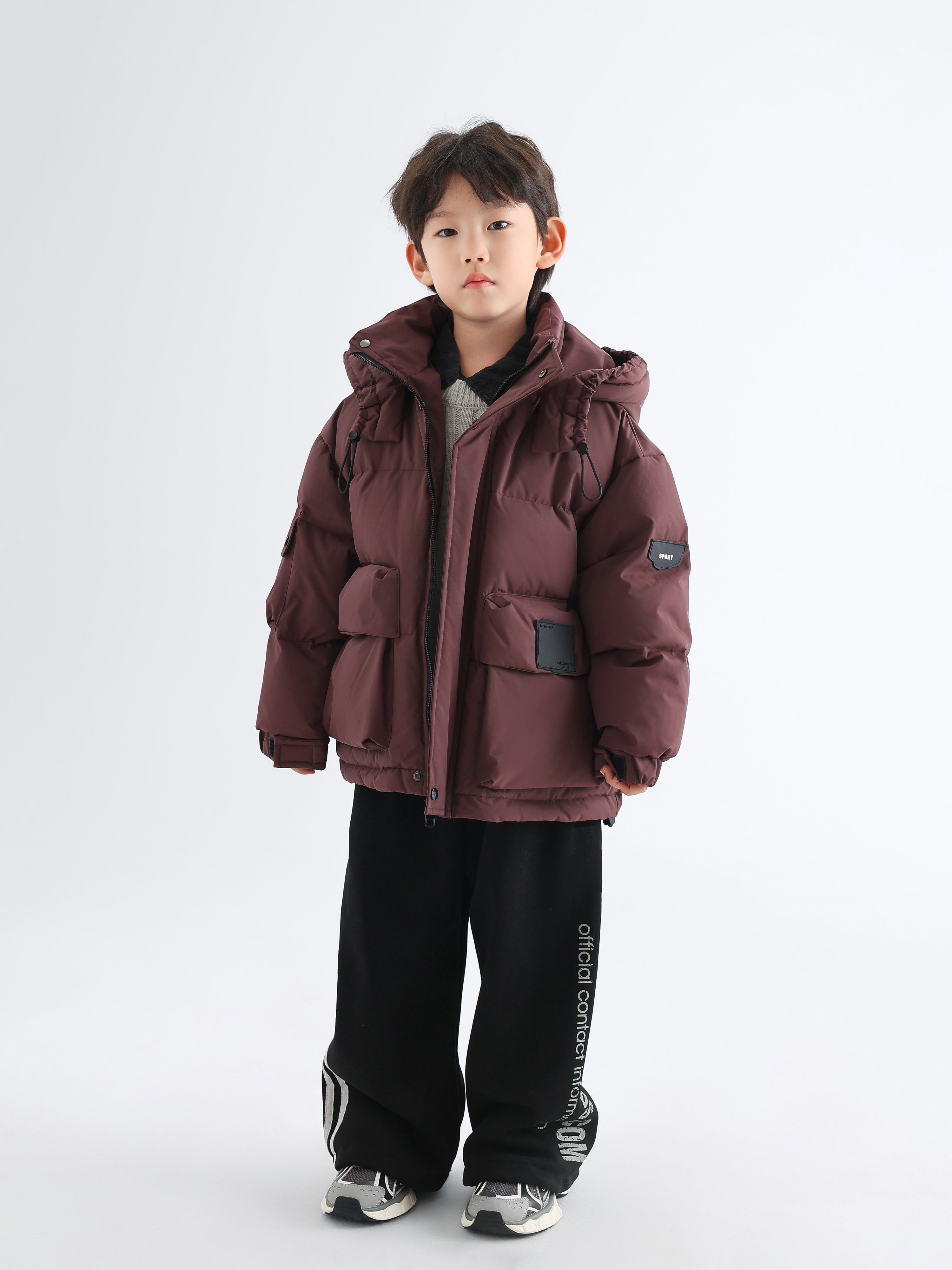 Sporty Cold-Resistant Down Jacket - TANGC J6812