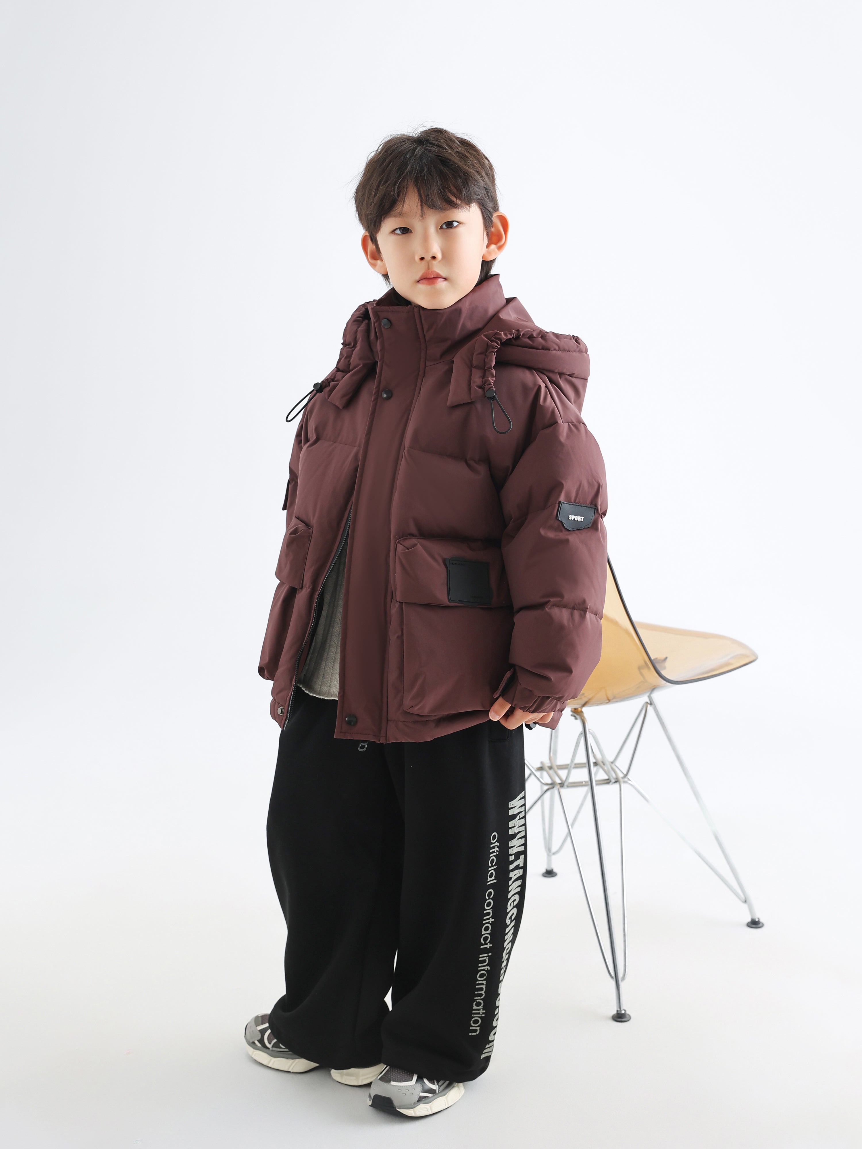 Sporty Cold-Resistant Down Jacket - TANGC J6812