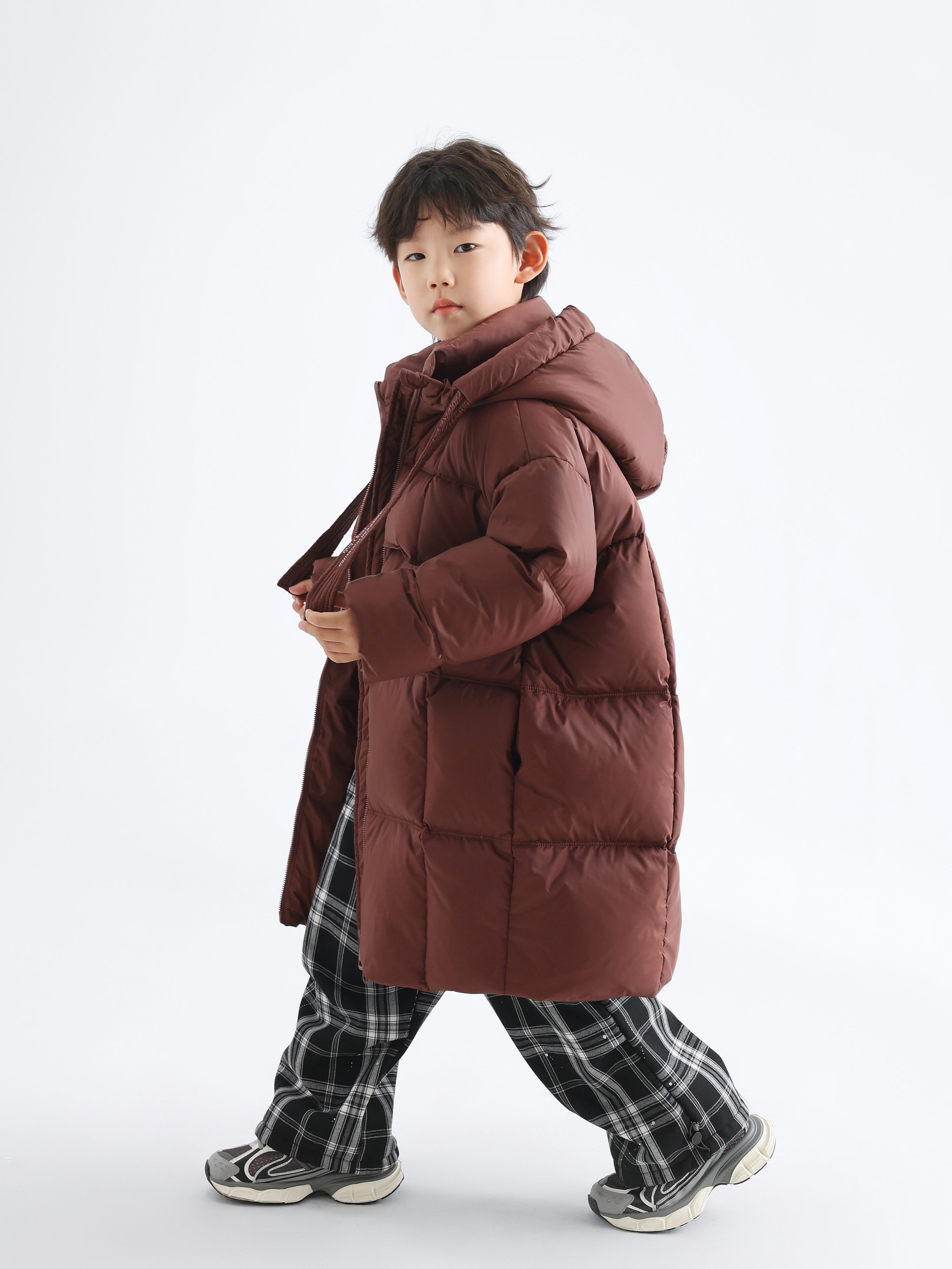 Unisex Long Down Jacket - TANGC J6833