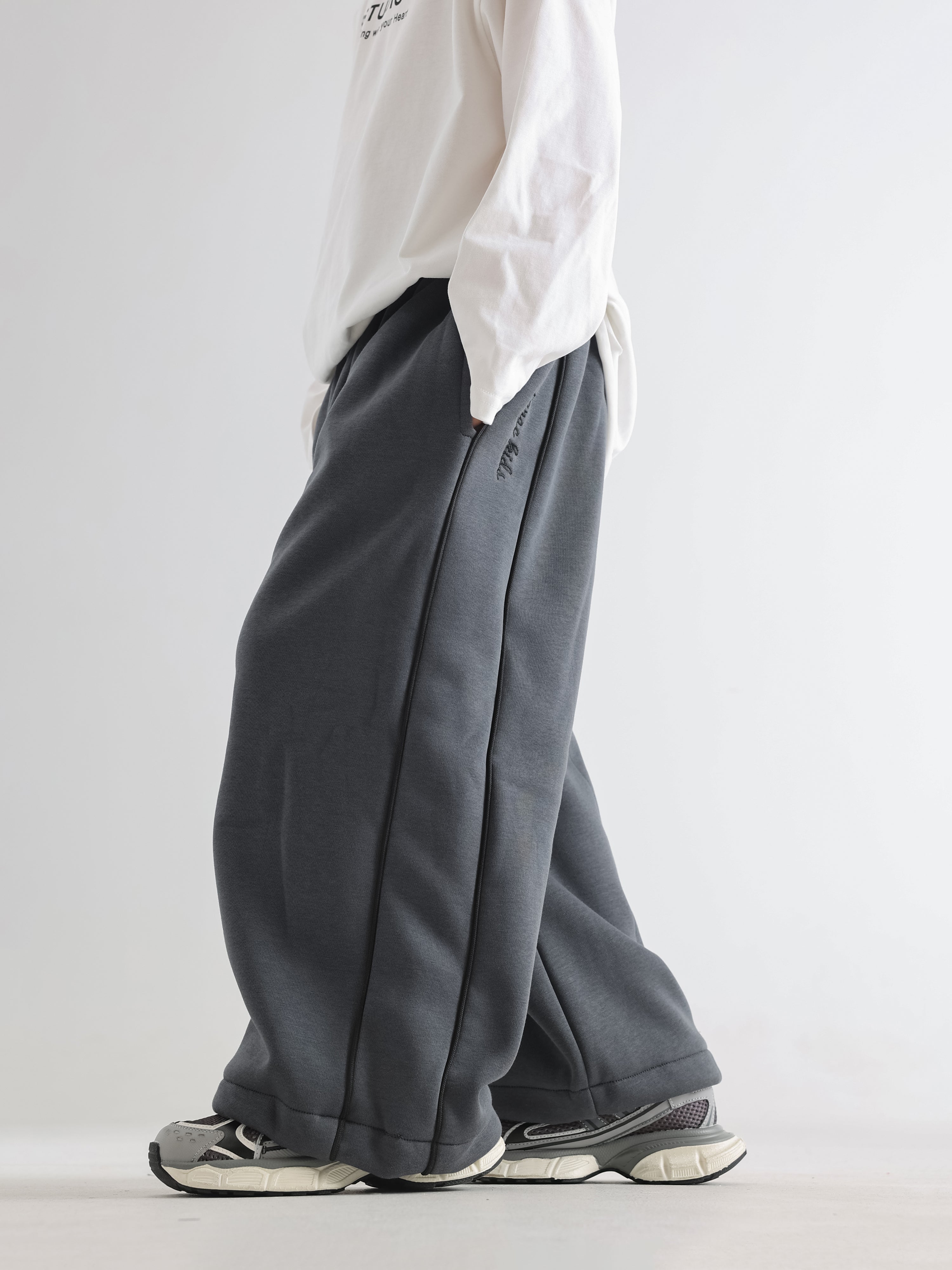 Fleece-Lined Sports Pants - TANGC P6953