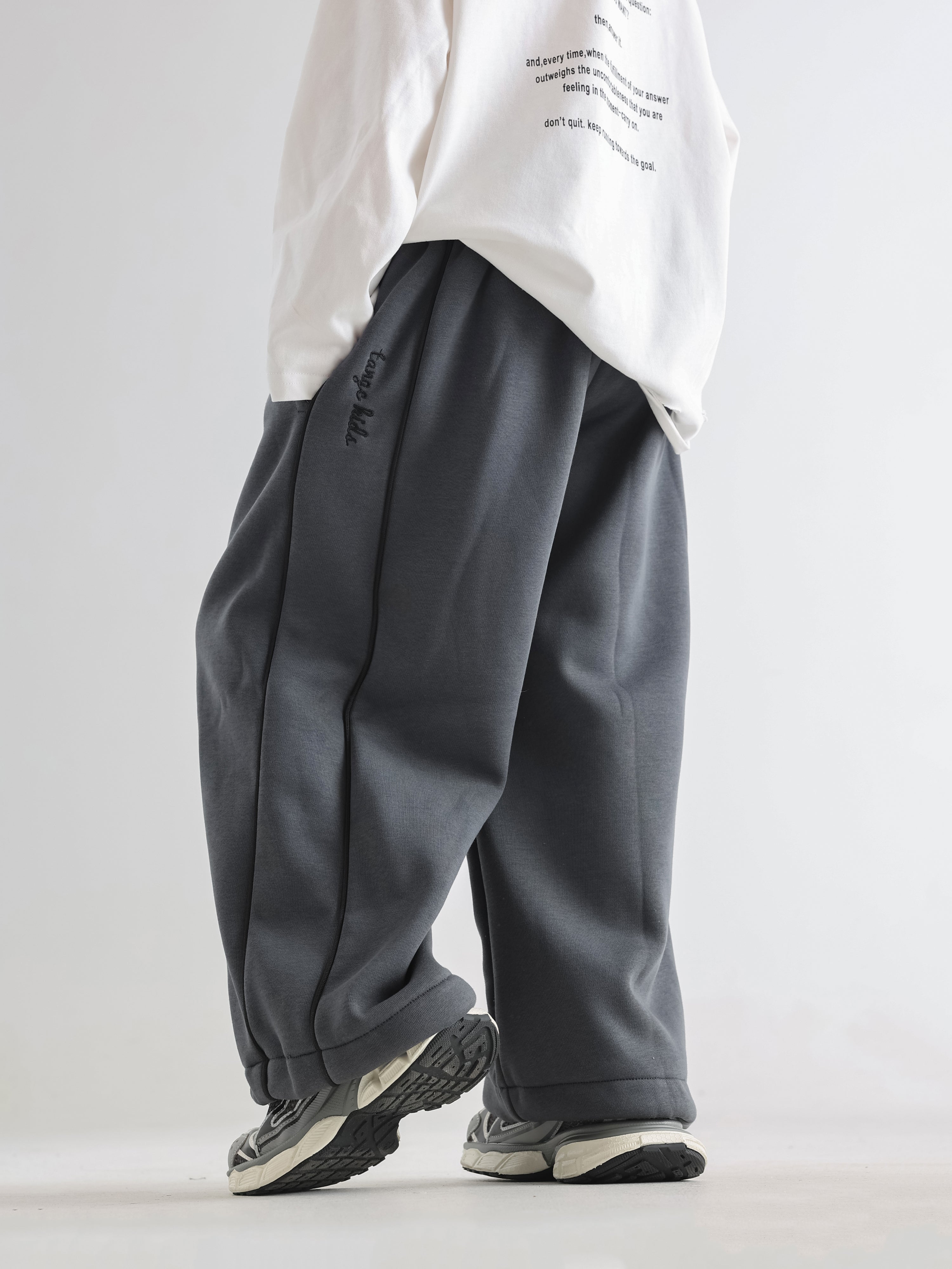 Fleece-Lined Sports Pants - TANGC P6953