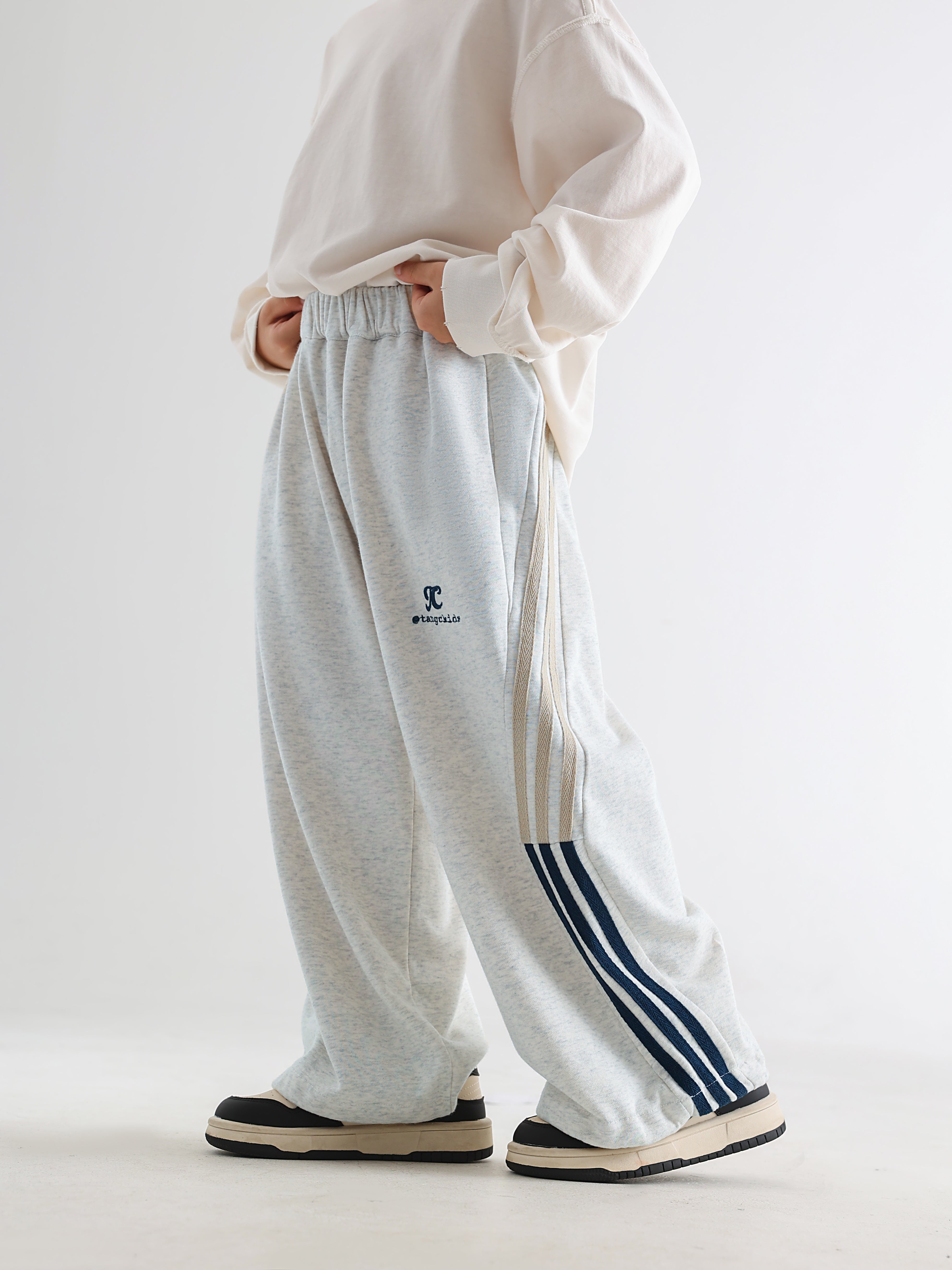 Stylish 3-Stripe Track Pants - TANGC P5004