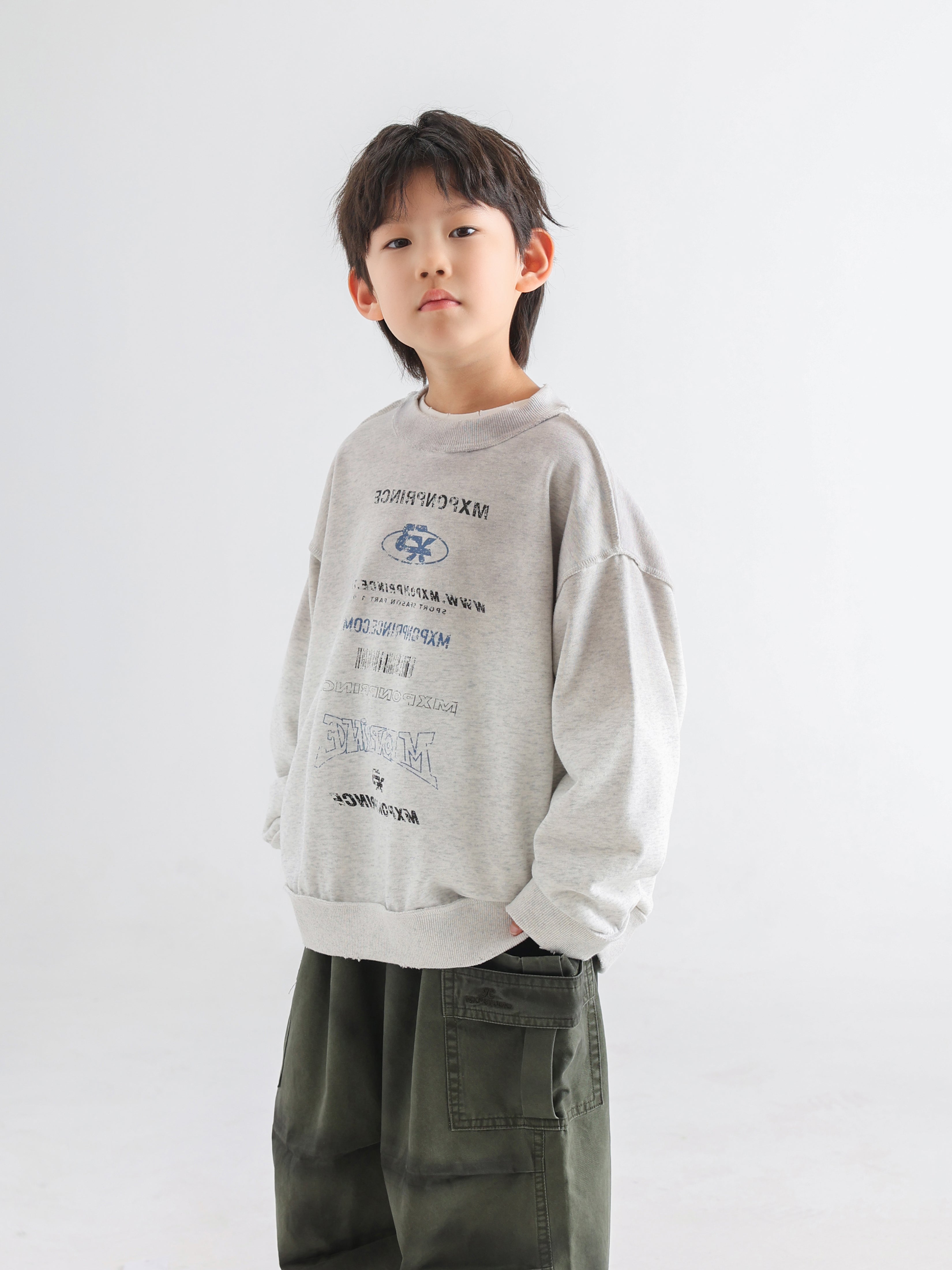 Retro Pattern Long-Sleeve Tee - TAMGC T5012