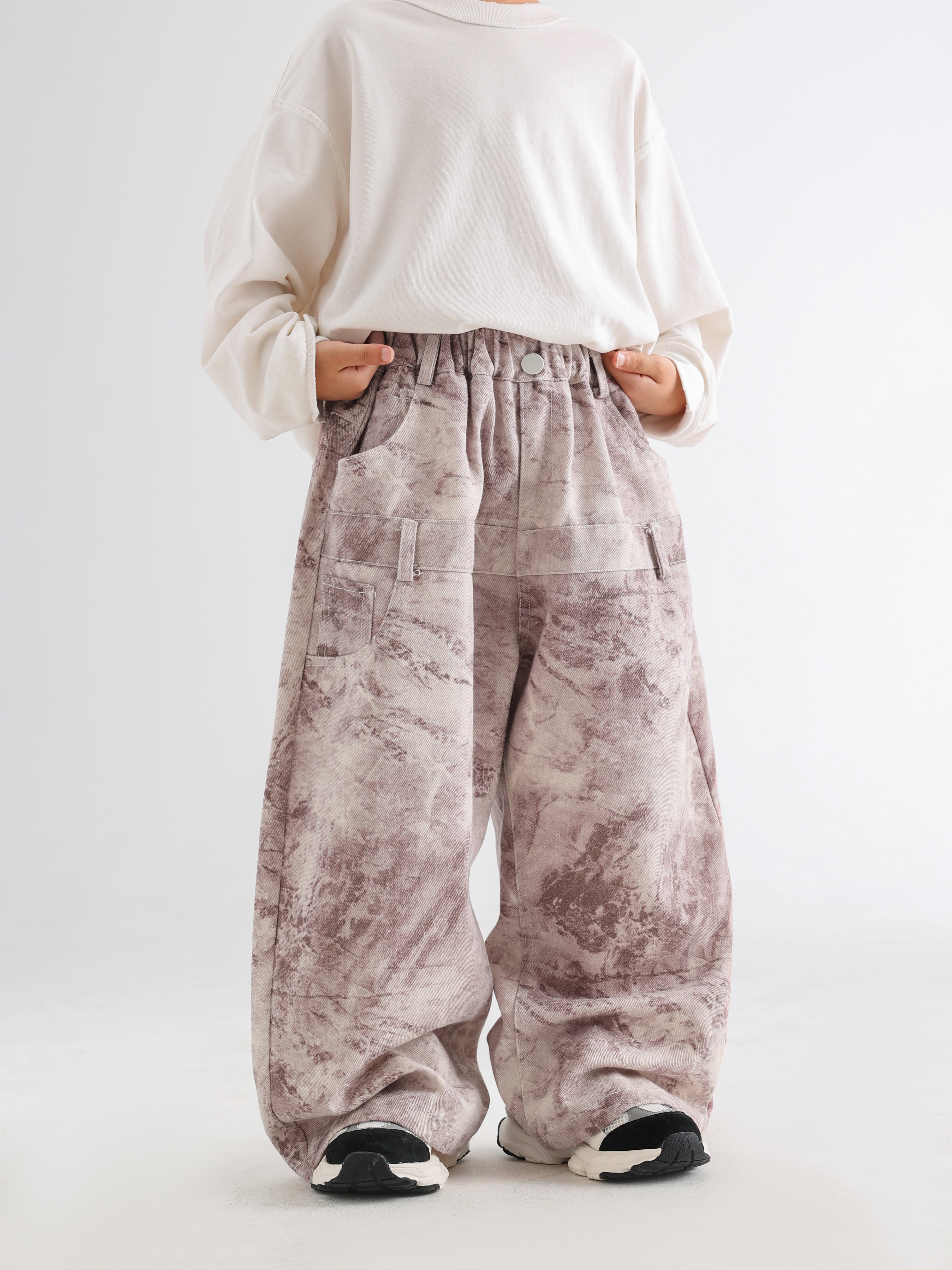 Casual Tie-Dye Trousers - Korean Style - TANGC P5020