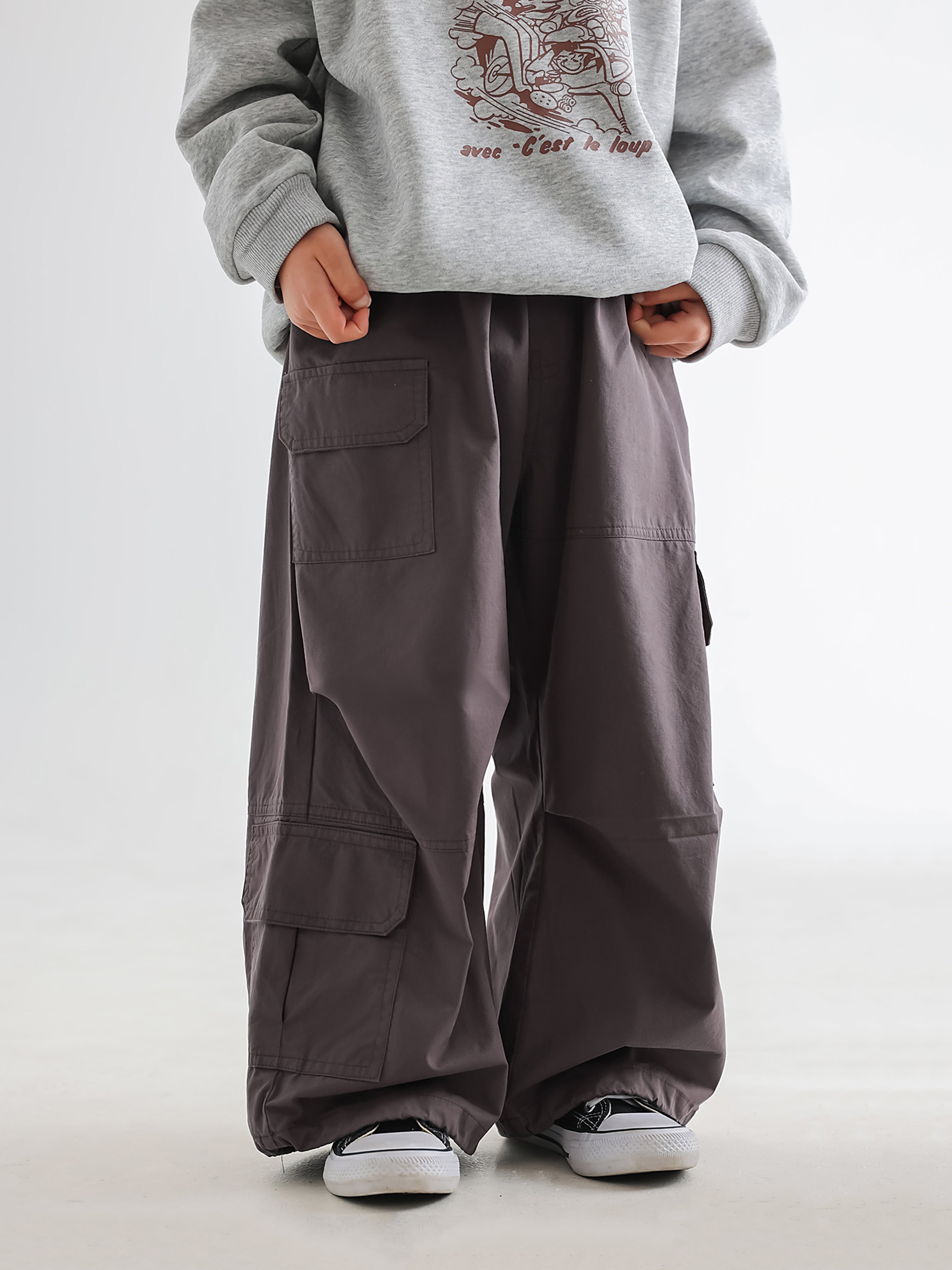 Korea Version Of Casual Cargo Pants - TANGC P5049