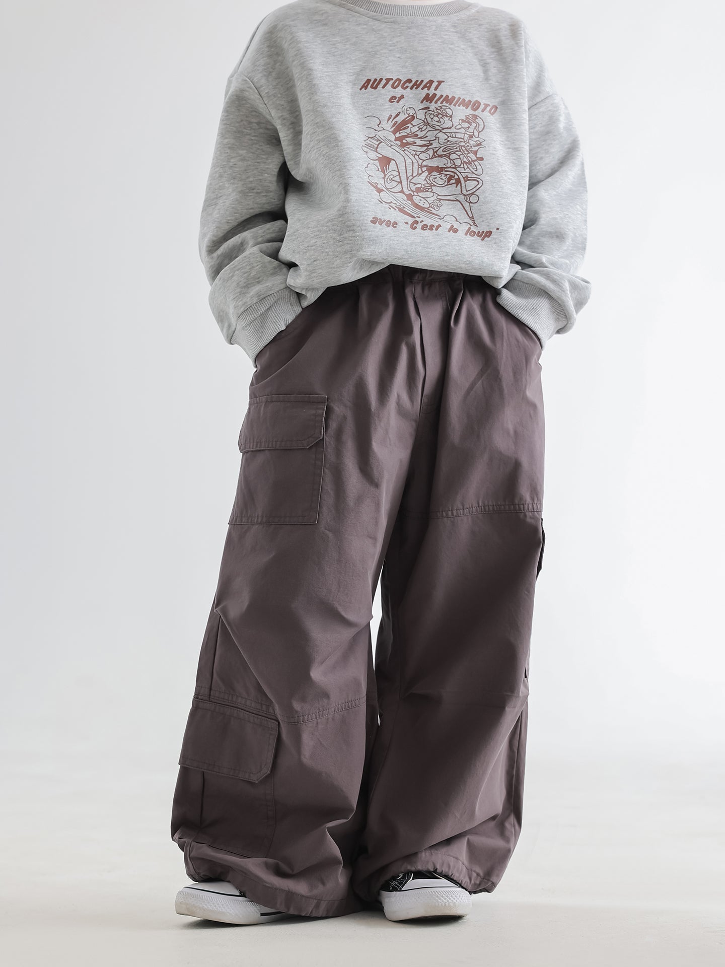 Korea Version Of Casual Cargo Pants - TANGC P5049