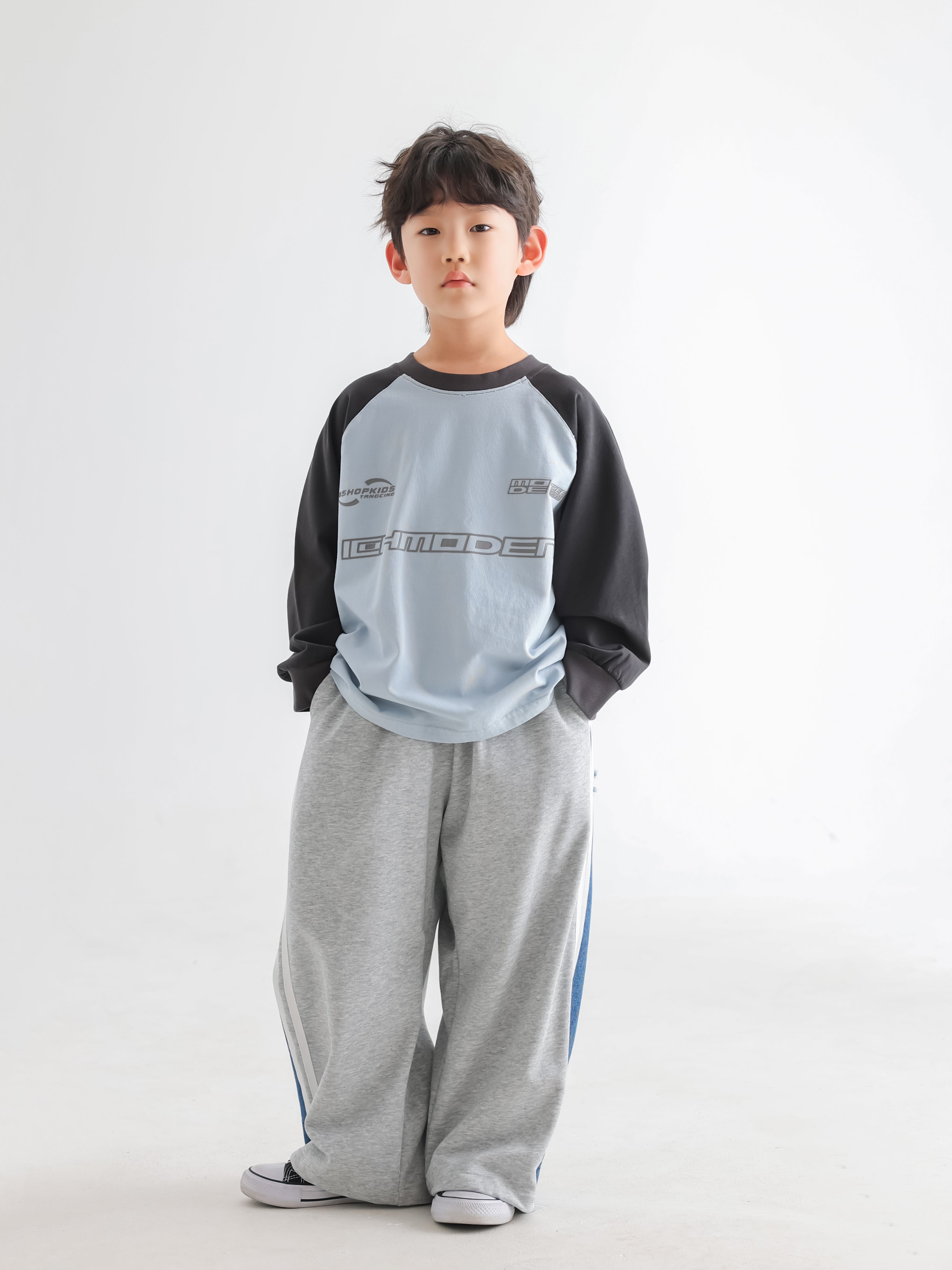 Boys' Spring Color-Block Sweatshirt - TANGC T5055