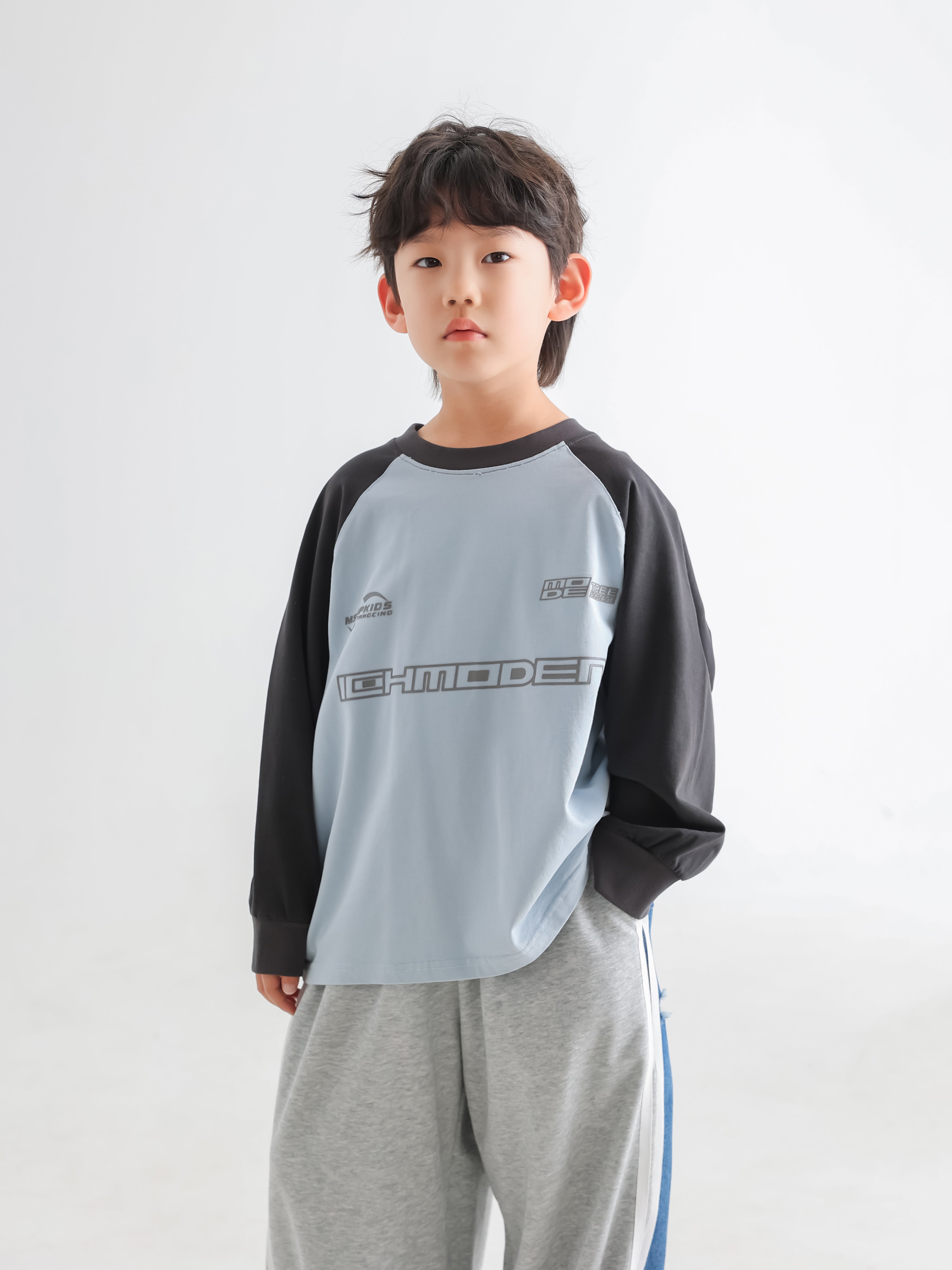 Boys' Spring Color-Block Sweatshirt - TANGC T5055