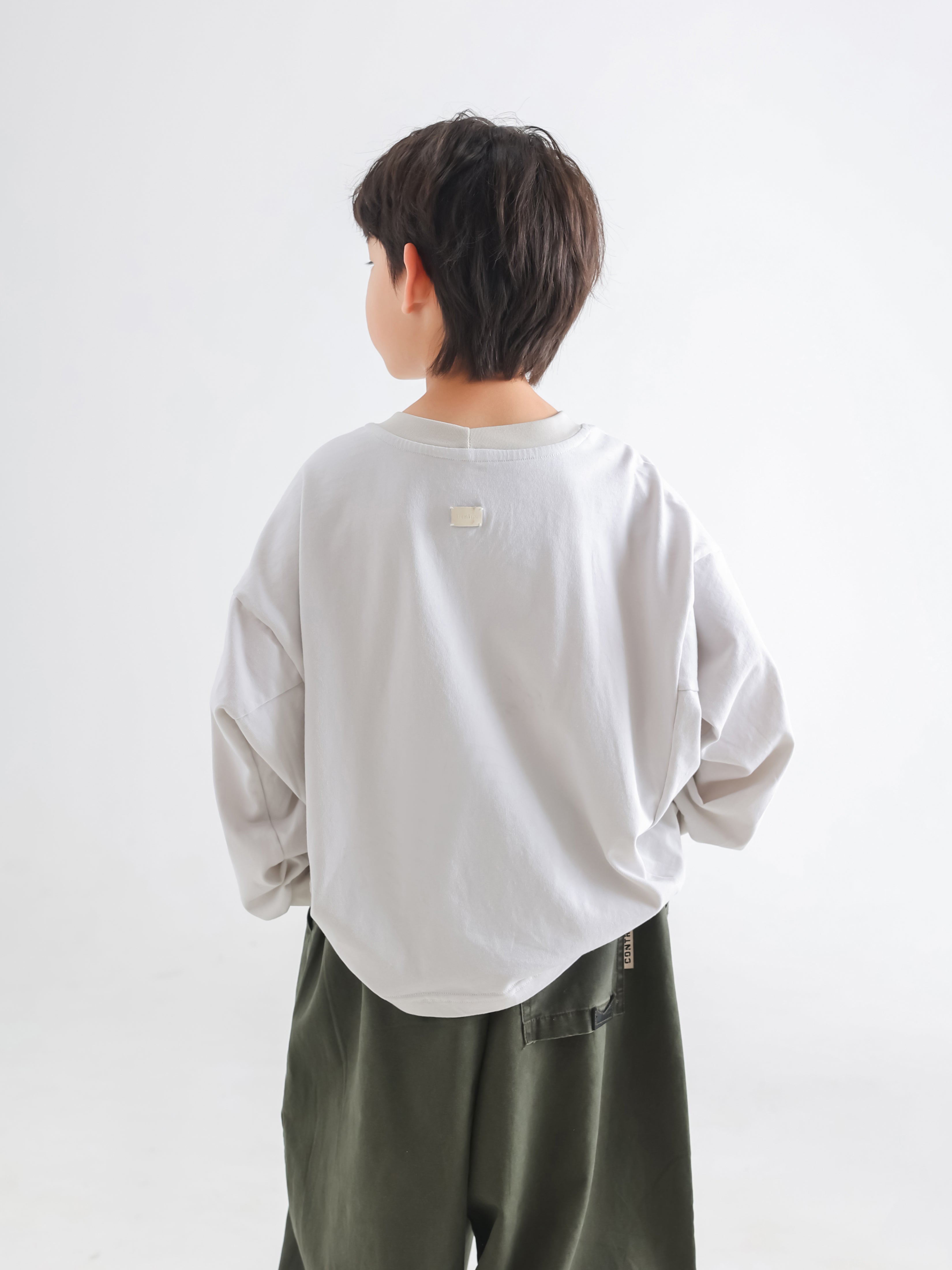 Boys' Letter Print Sweatshirt - TANGC T5061