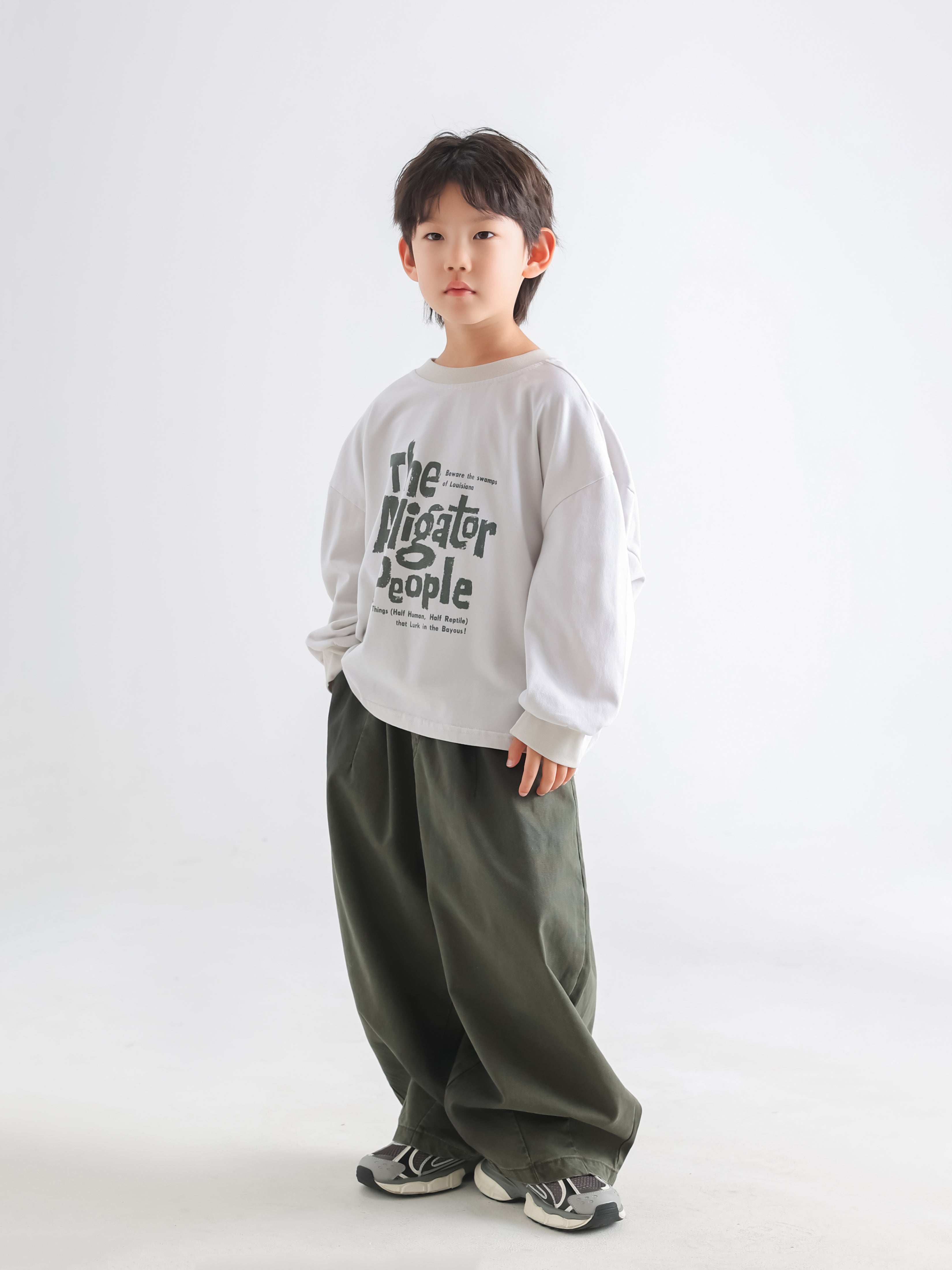 Boys' Letter Print Sweatshirt - TANGC T5061