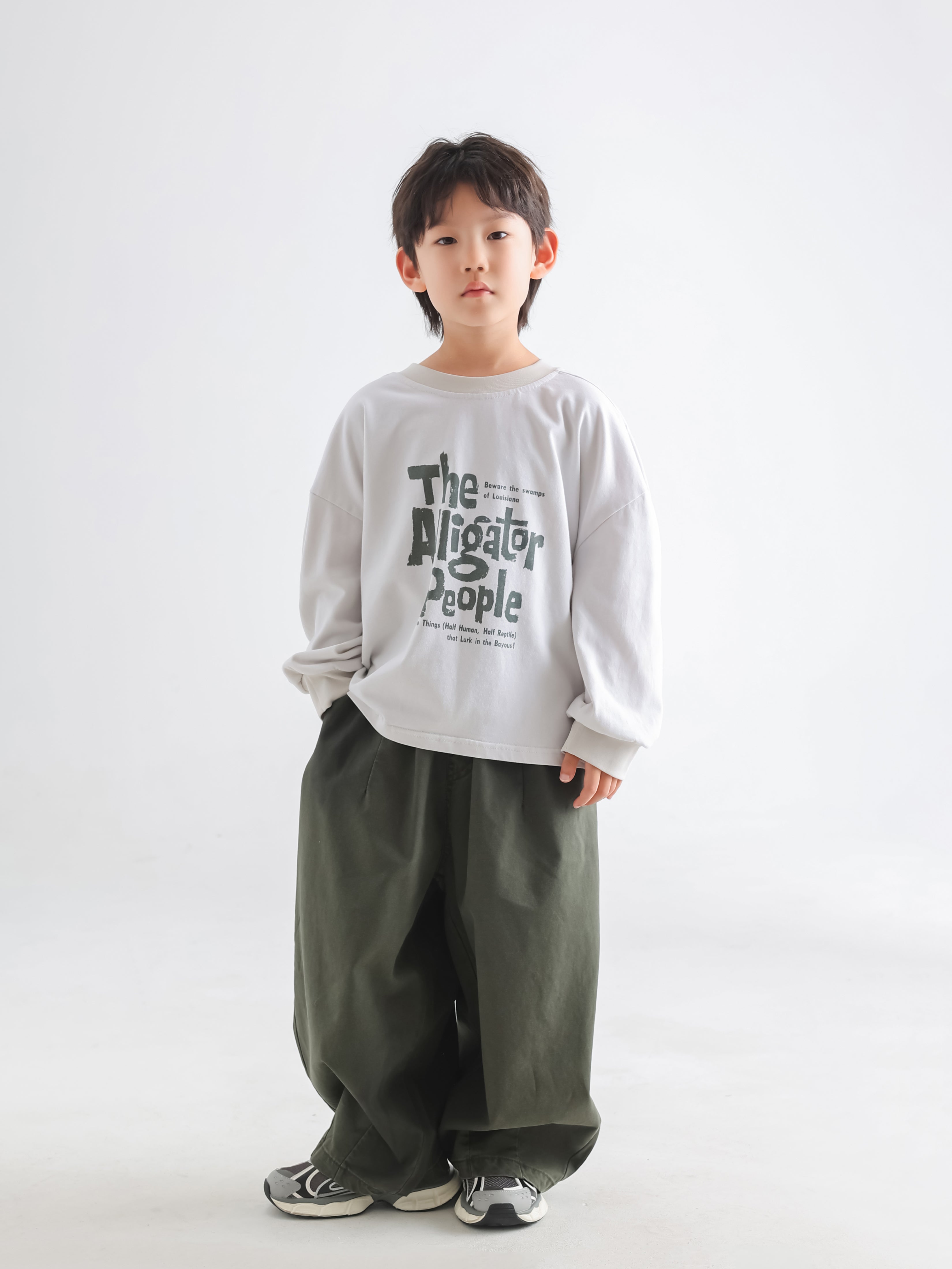 Boys' Letter Print Sweatshirt - TANGC T5061