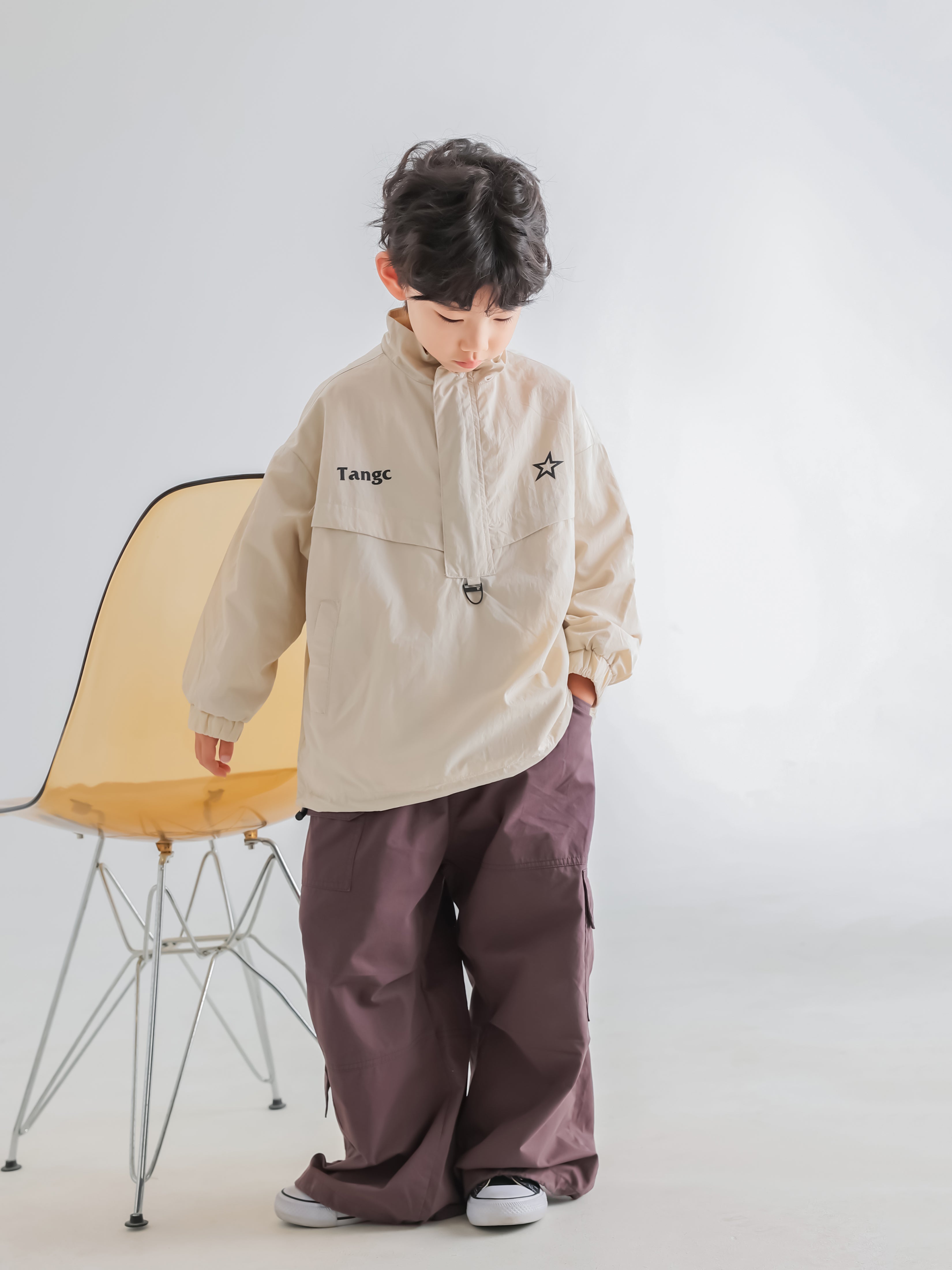 Spring Boys' Pullover Outdoor Top - TANGC T6136