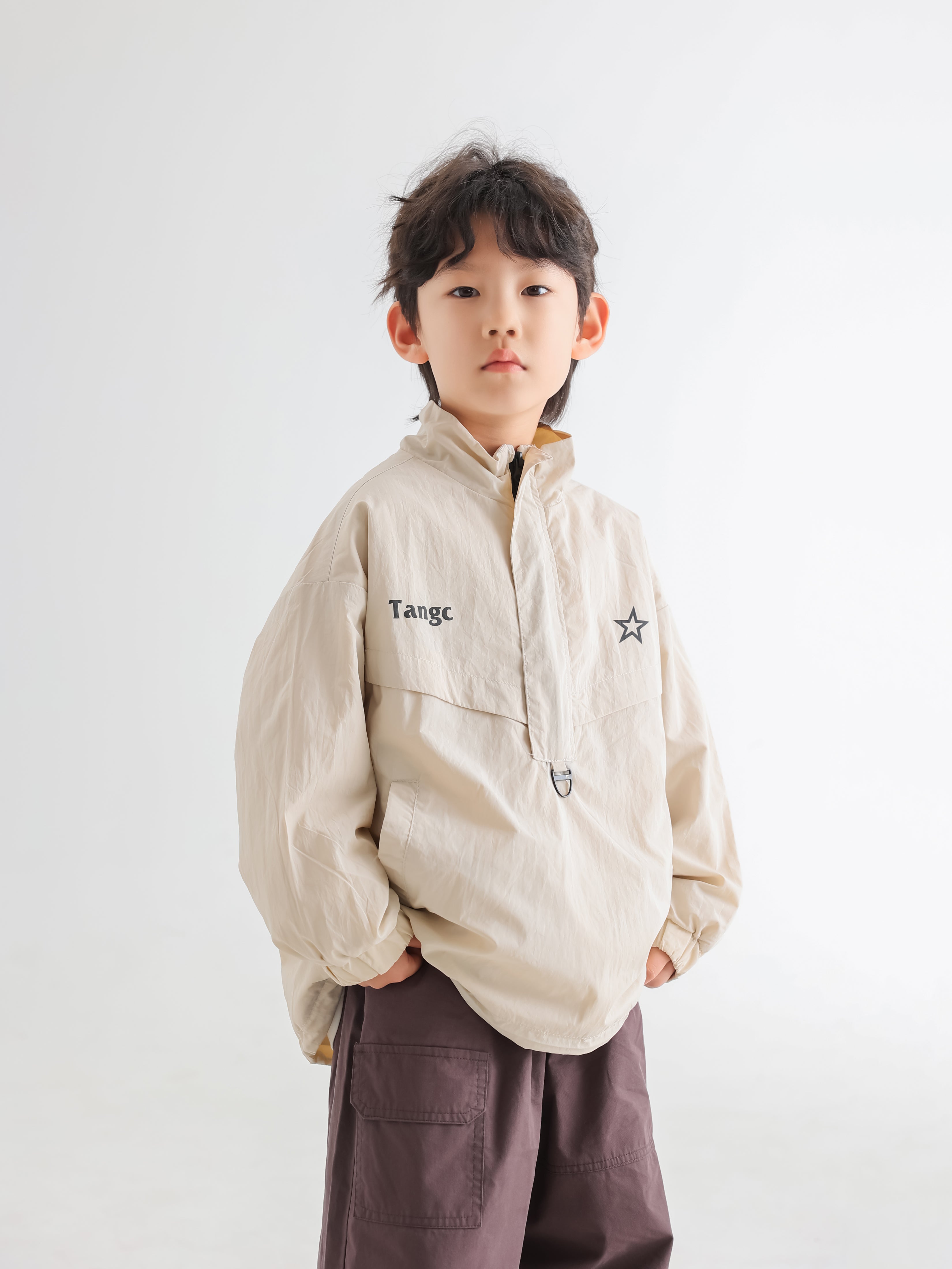 Spring Boys' Pullover Outdoor Top - TANGC T6136